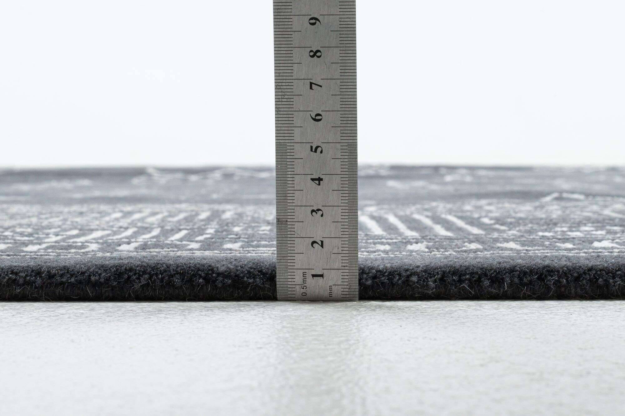 jabusilk40_c3516_650black_409015_5 Nepal Teppich Jabu Silk 60 Wolle Seide Design Teppich 245x317cm