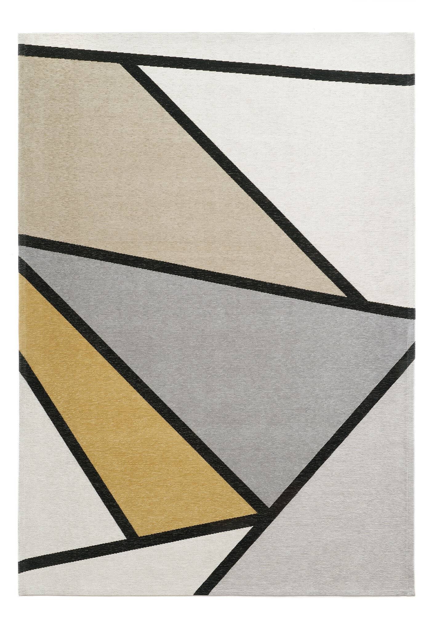 Moderner Teppich INGRID YELLOW - Waschbarer Teppich Moderner Teppich INGRID YELLOW - Waschbarer Teppich