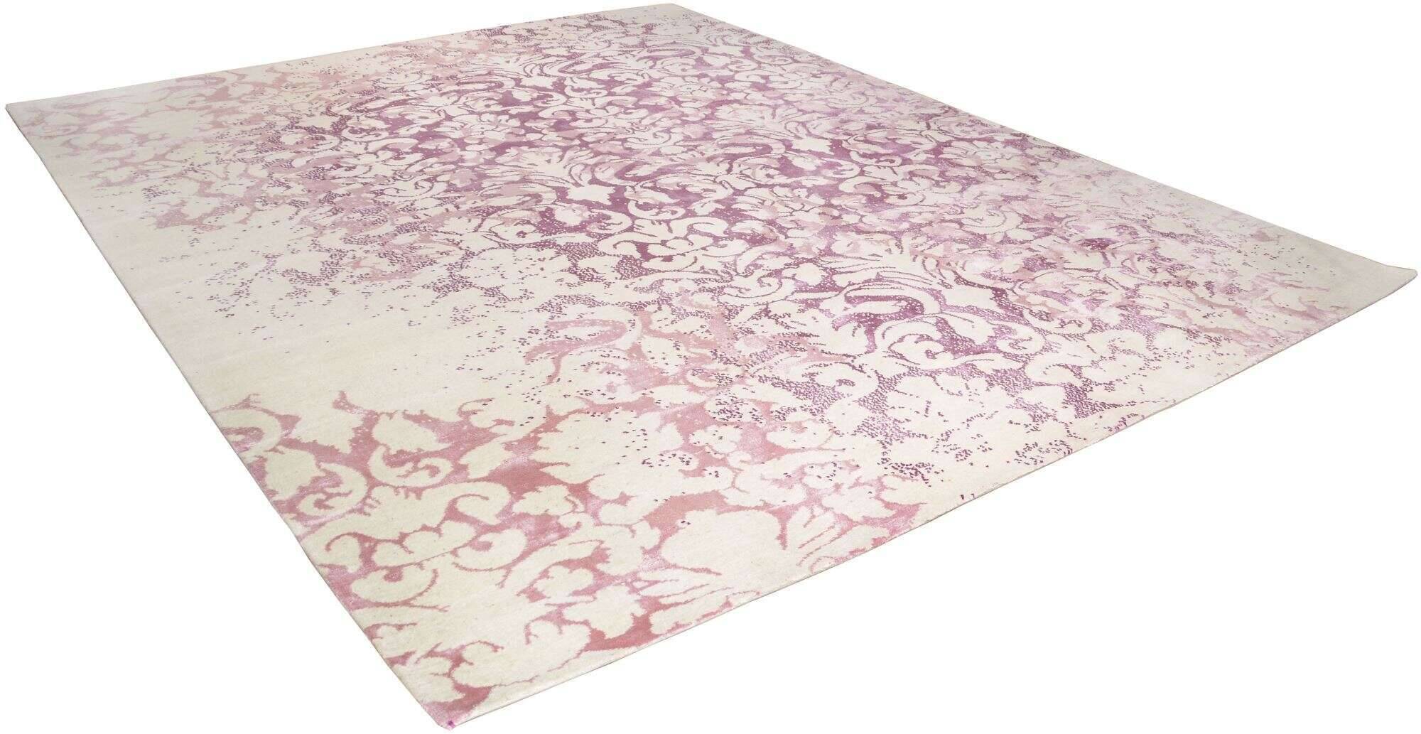 jabusilk60_c724_x250_110671_2 Nepal Teppich Jabu Silk 60 Wolle Seide Design Teppich 244x305cm