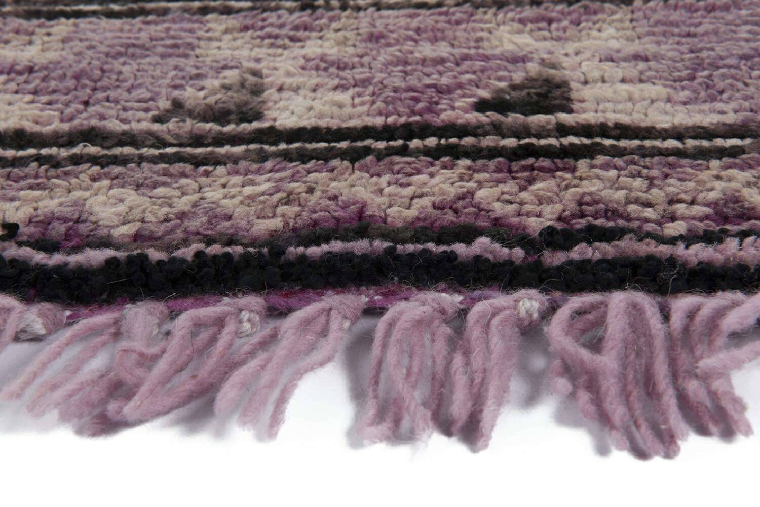 BeniOurainLegends_KK25_753purplemulti_418787_3-1 Beni Ourain Legends Antik Teppich Wolle 084x284 cm