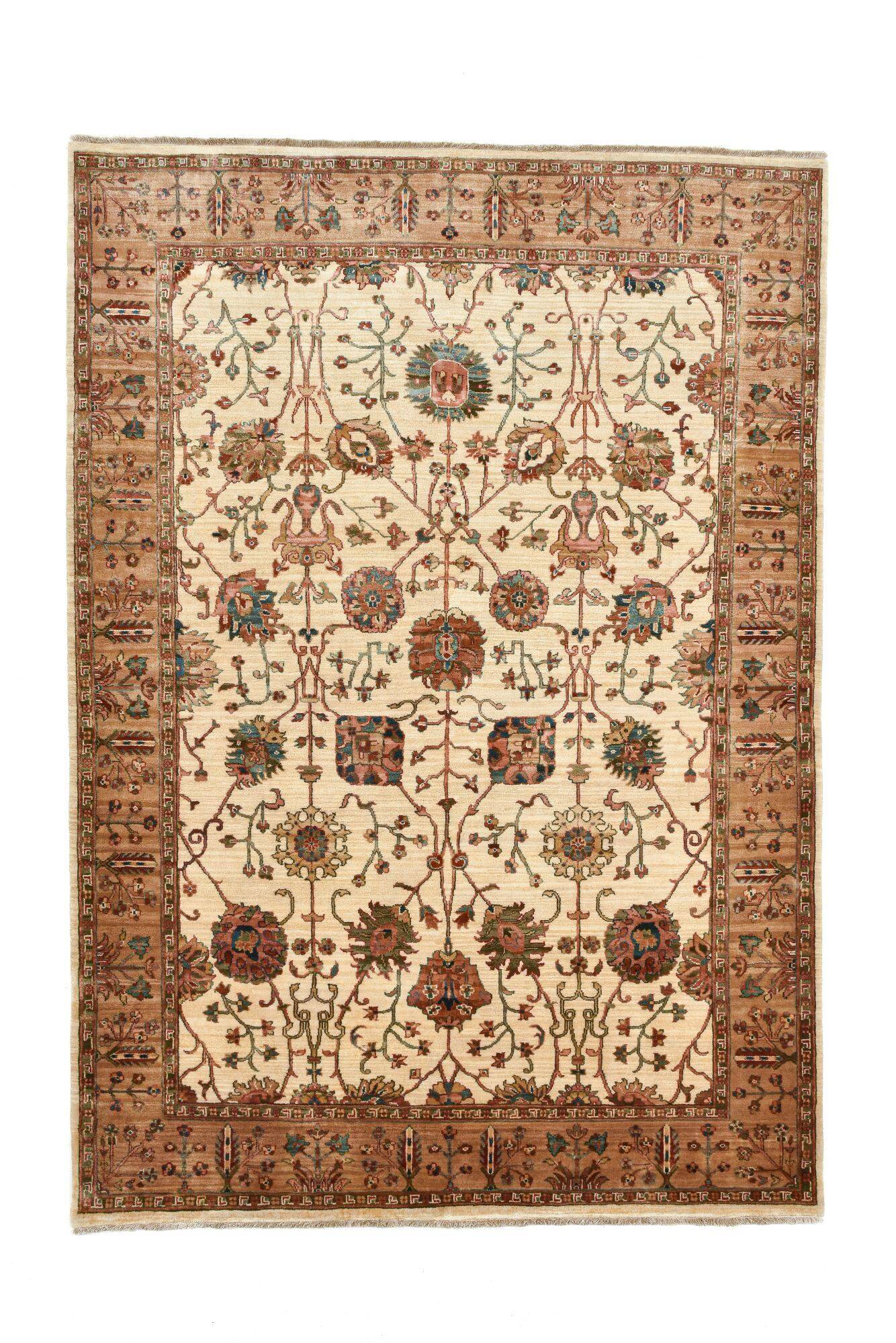 Samarkand Teppich 167x237 cm Orientteppich Handgeknüpft Samarkand Teppich 167x237 cm Orientteppich Handgeknüpft