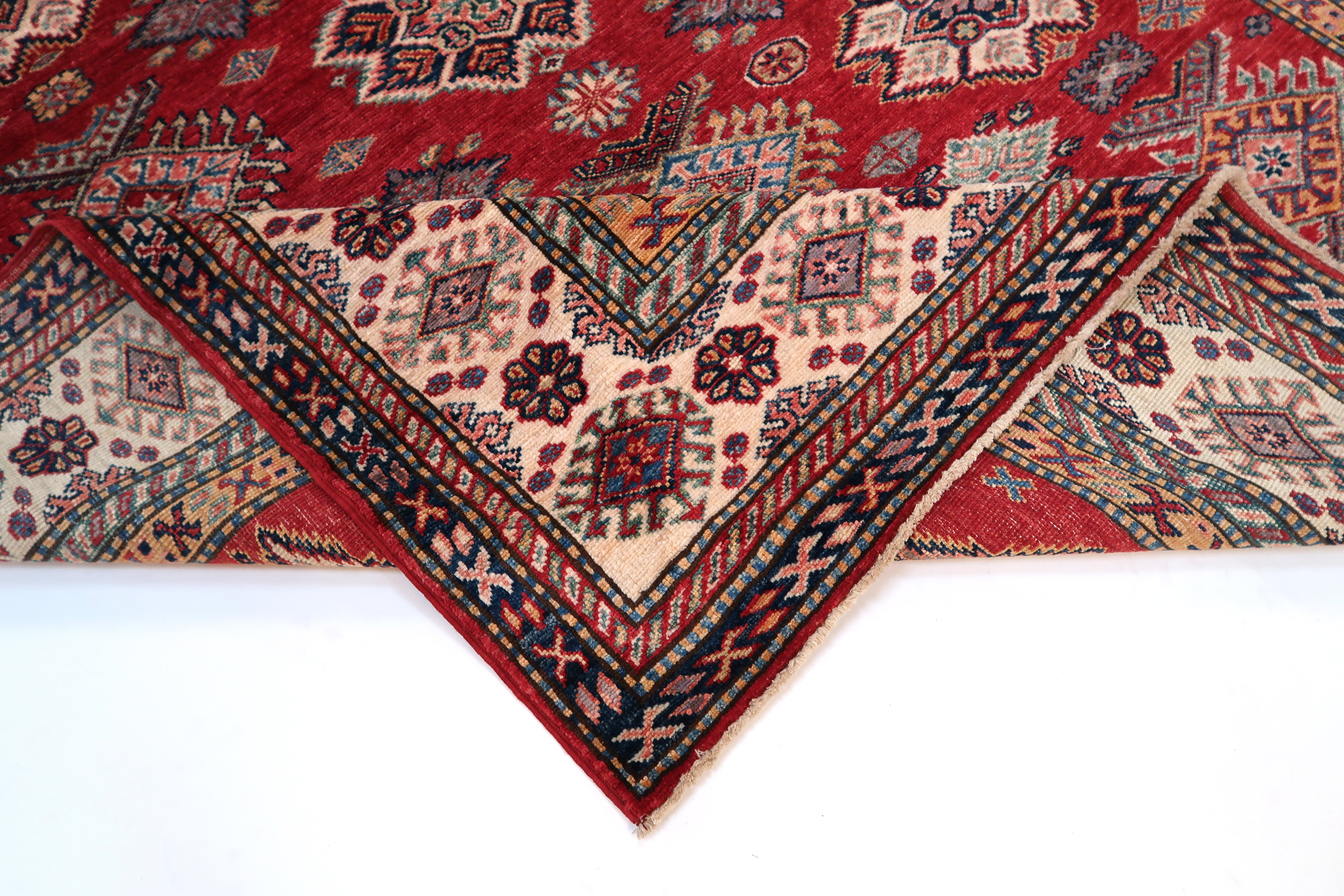 Kazak super Orientteppich Handgeknüpft 173 x230 cm Schurwolle