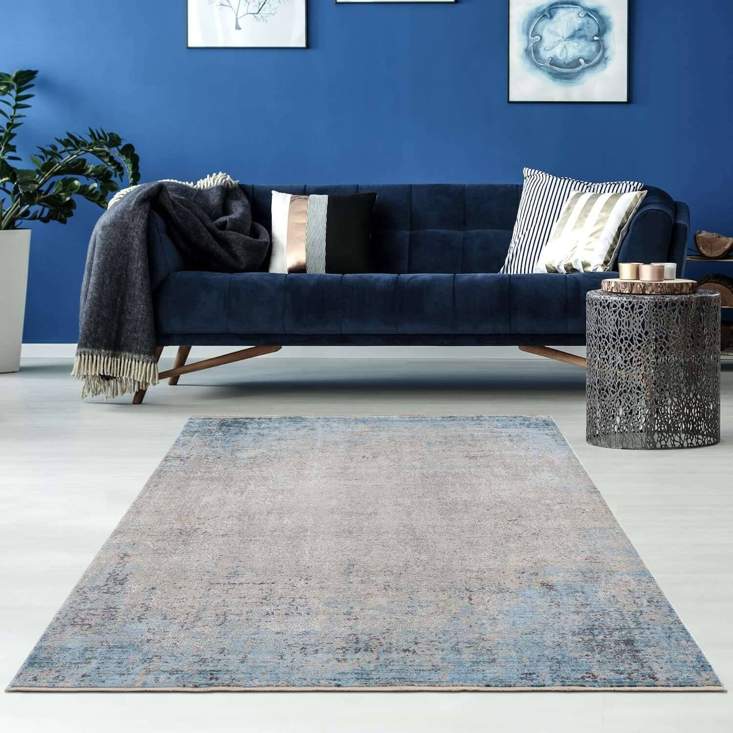 W6699_212_020_Mona_Milieu Vintage Teppich Morena 6699-212-020 Moderner Teppich