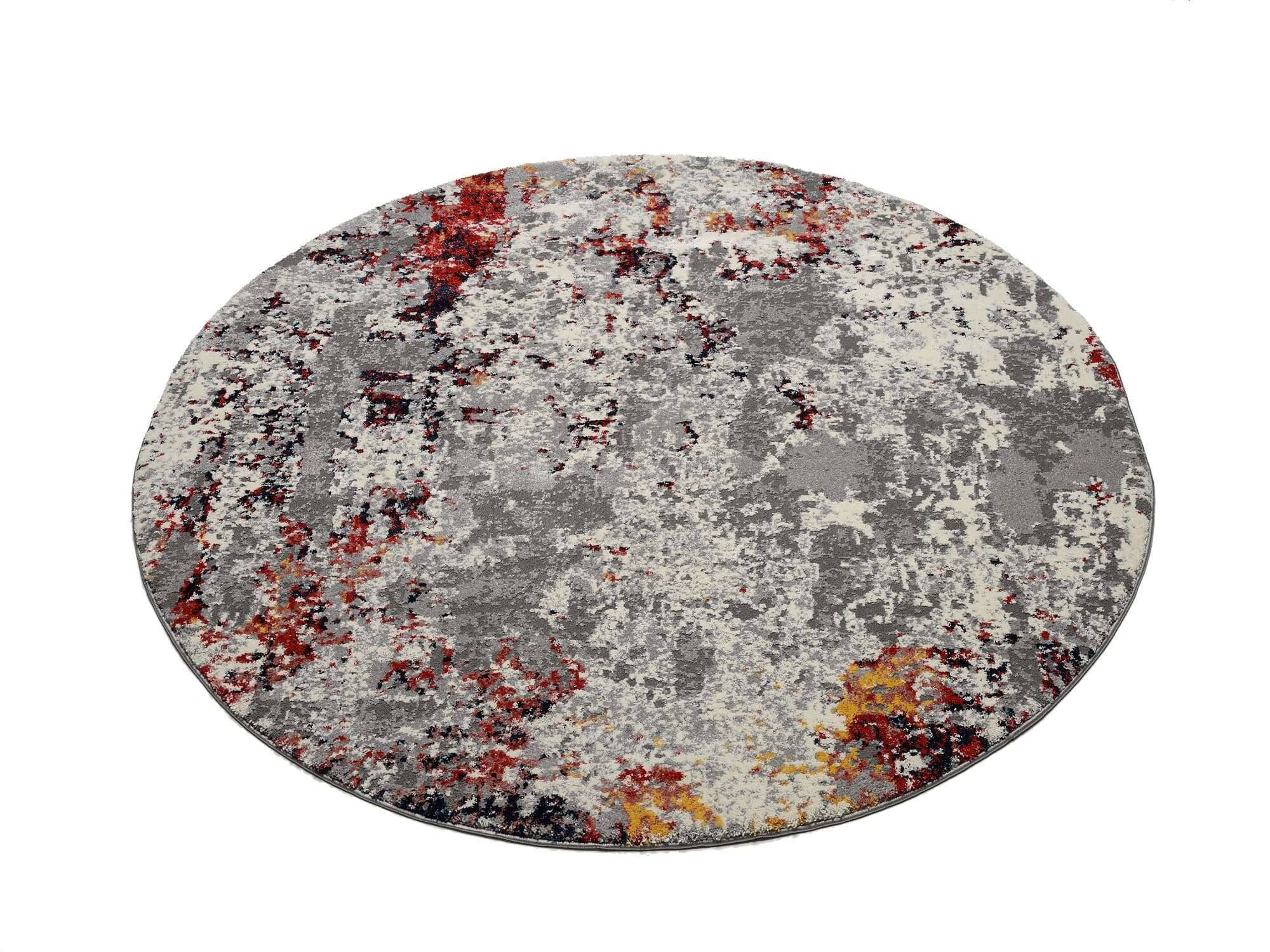 HUL08-598-25sKUBYuj8X2H0V High&Low EIGHT Vintage Teppich Rund