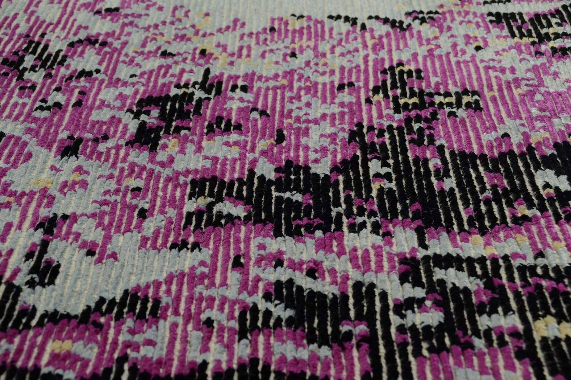 ribeyesilk60_C1004_X272_60-silk_6 Rib Eye Silk 60 Handgeknüpft in Nepal ca 250x300 cm Design C1004