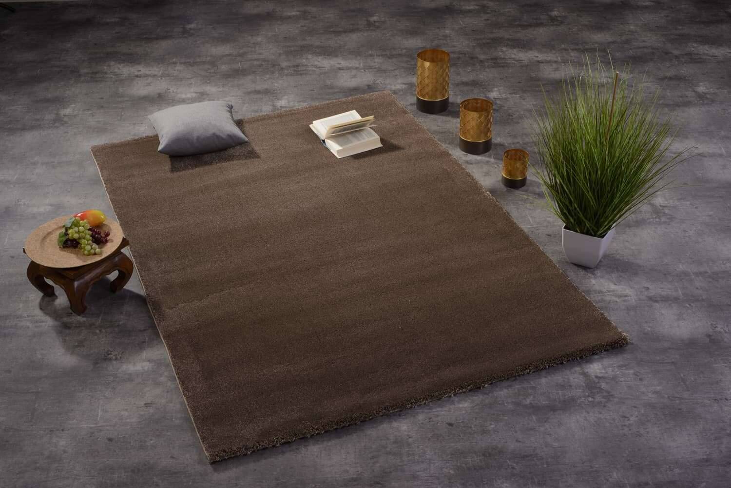 1239-680-1 Bellevue Hochflor Teppich Shaggy Teppich Softteppich
