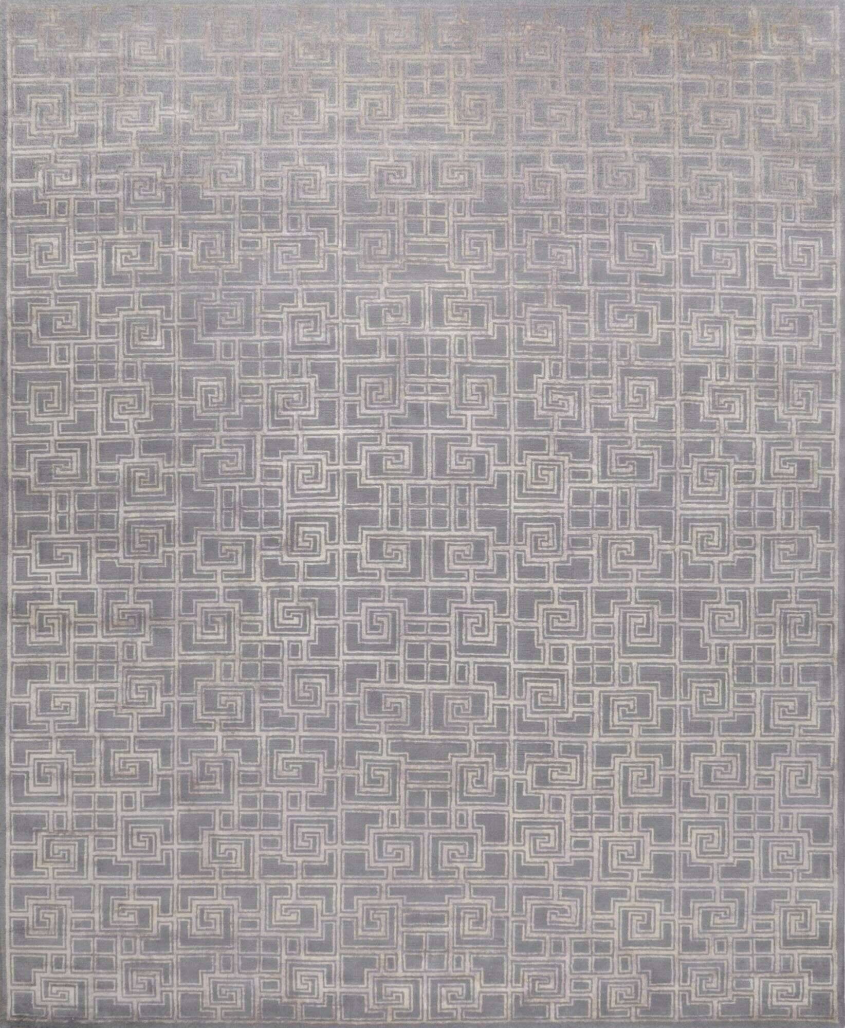 jabusilk60_c1117_553beigemulti_110804_1 Nepal Teppich Jabu Silk 60 Wolle Seide Design Teppich 249x310cm