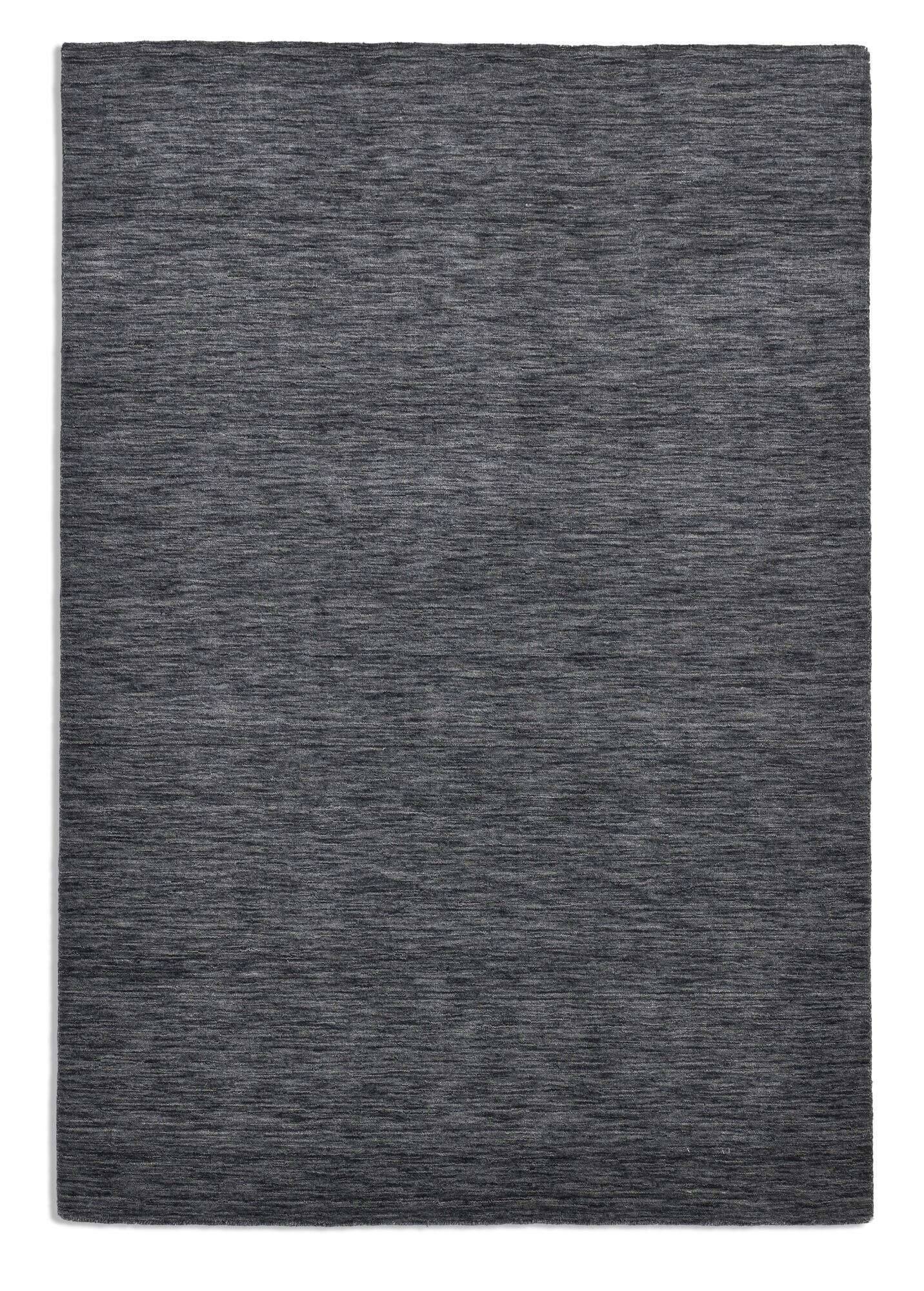 holi_uni_658darkgrey_428745_1 Handwebteppich Holi Schurwolle Naturteppich Teppich uni