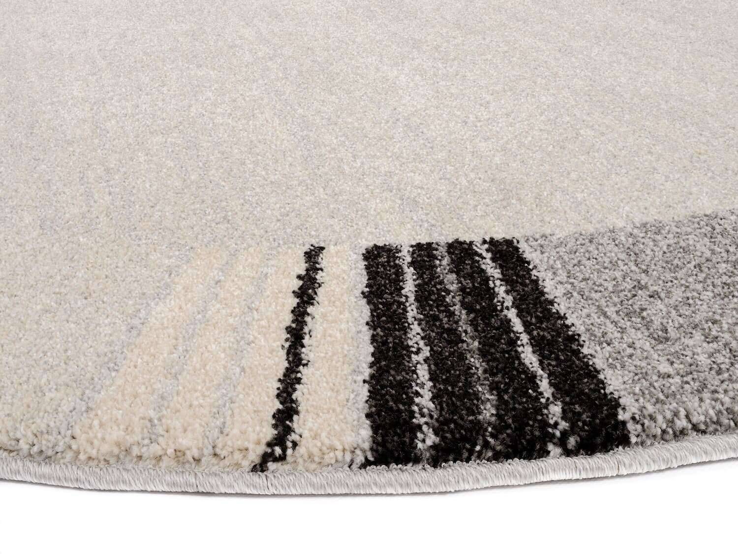 CAF01-640-23 Teppich Castle-Flora OCI in rund Bordüre