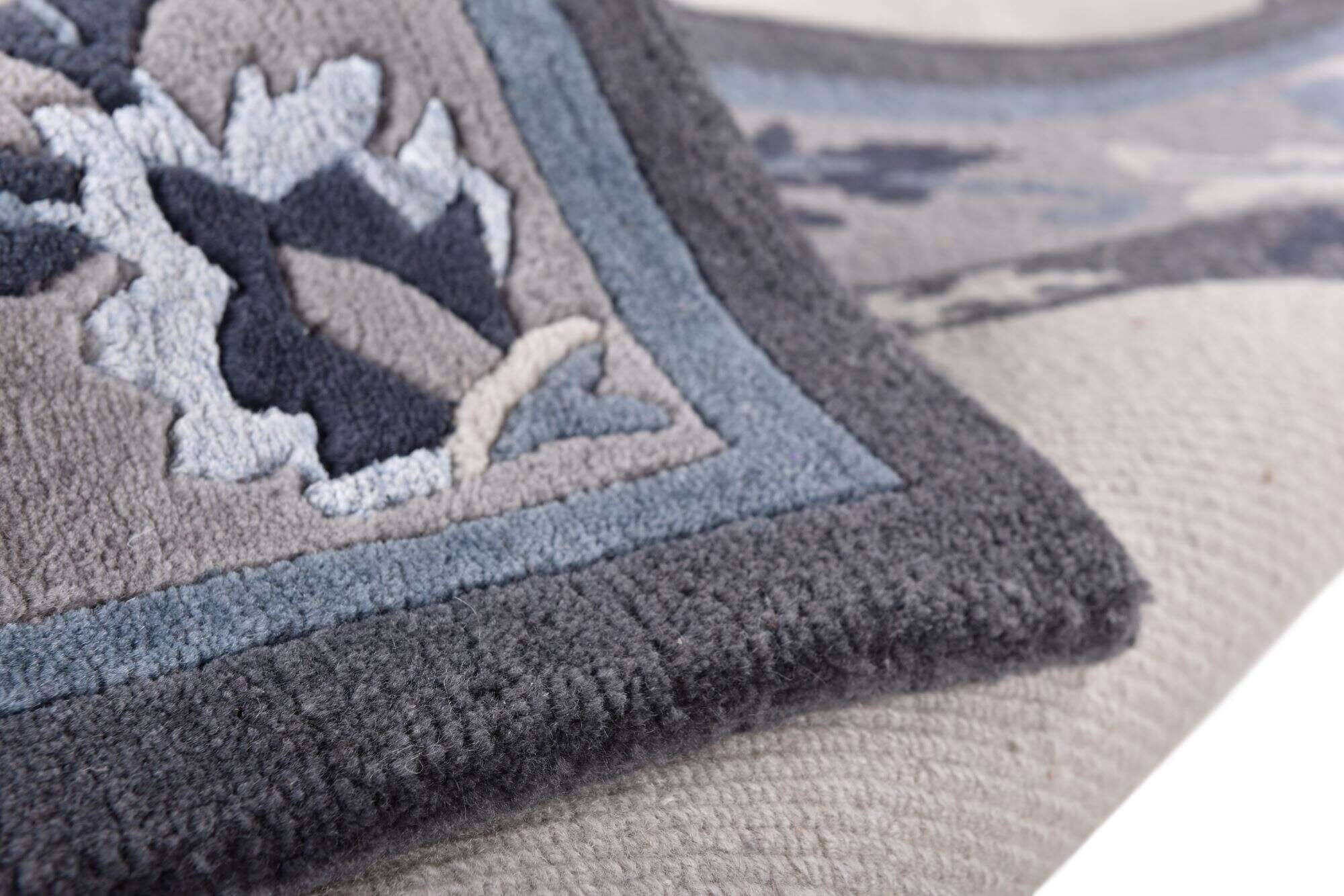 gurkhaseta_mk85_703bluemulti_110300_9 Tibet Teppich Nepal Gurkha Seta im Wunschmaß