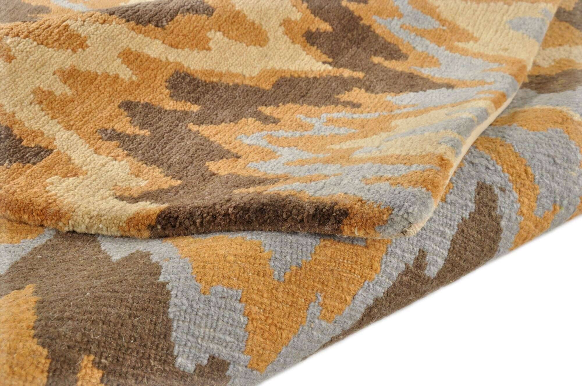 Talonga_RS611_474camel_111282_9 Talonga Nepal-Teppich Handgeknüpft im Wunschmaß