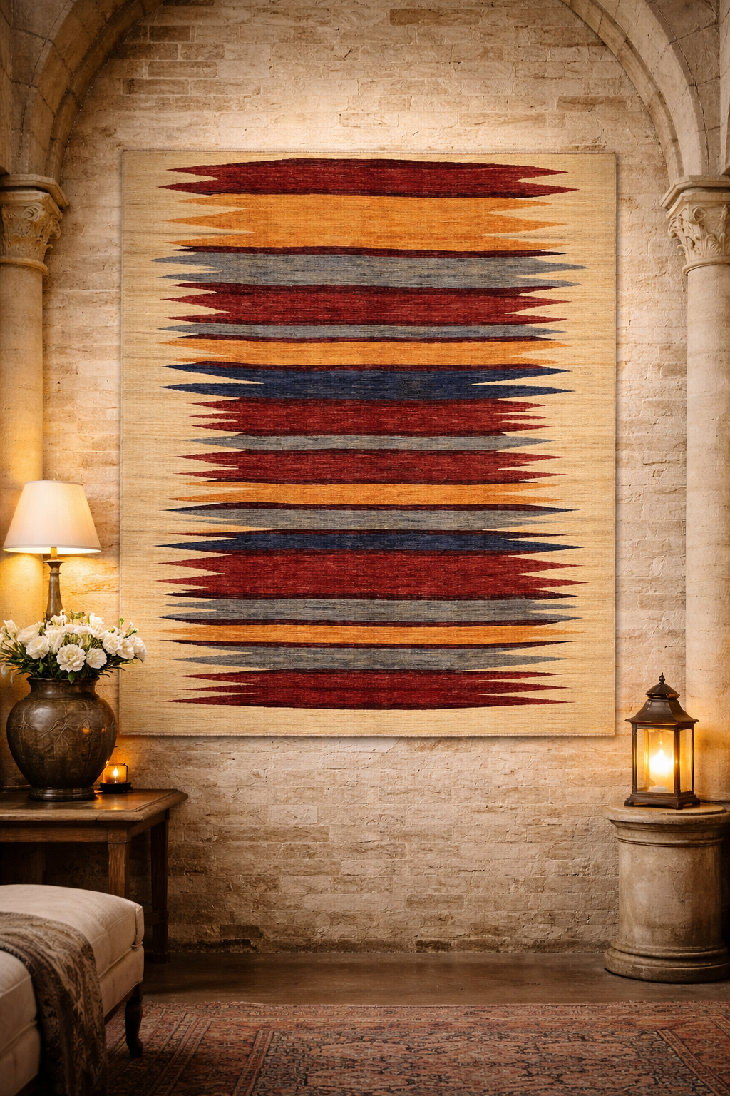 Soraya Premium Teppich Modern Handgeknüpft 170x237 cm Schurwolle