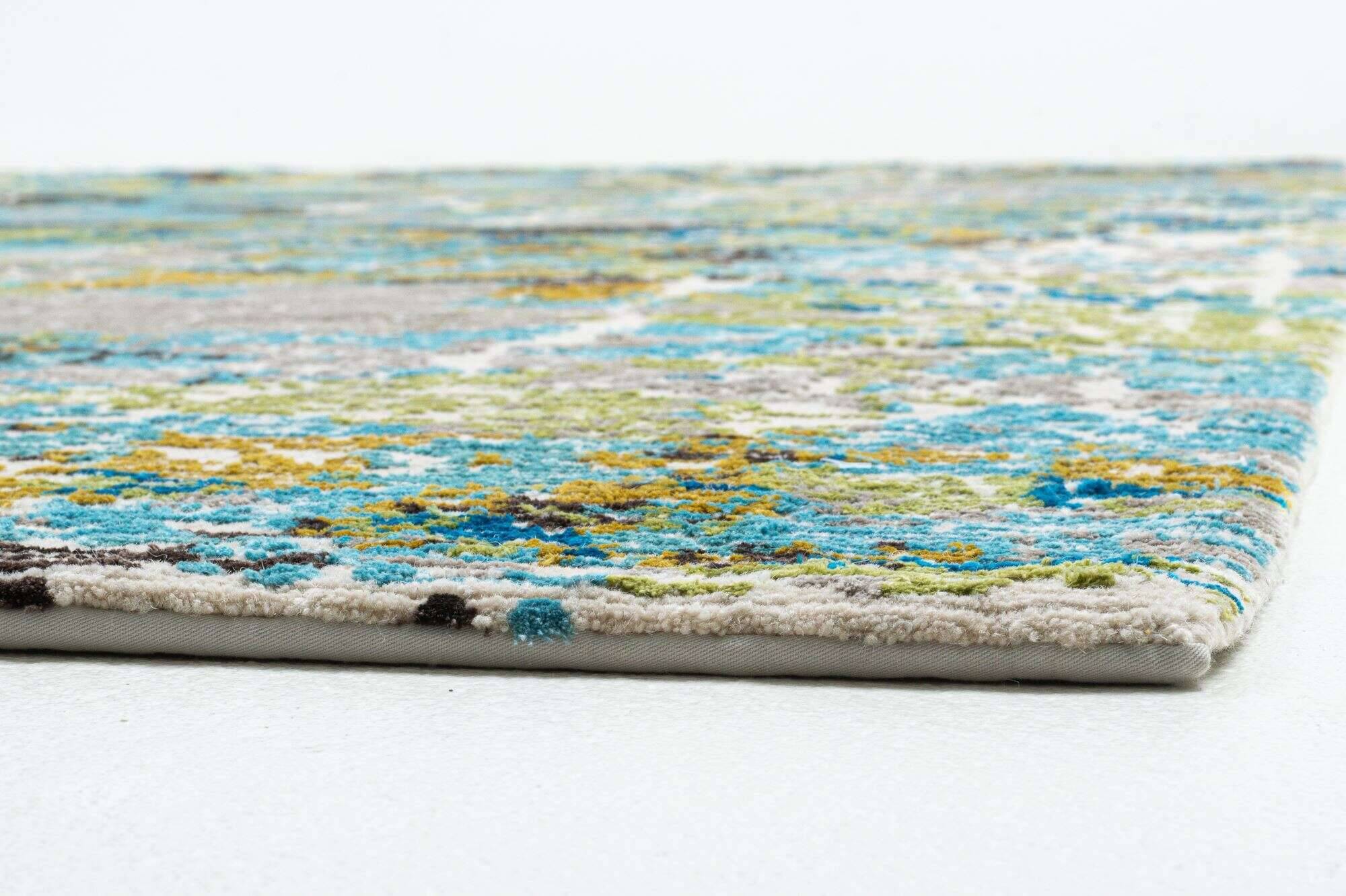 ribeyesilk60_c2395_703blue-multi_111223_19 Nepal Teppich Rib Eye Silk 60 Wolle Seide Design Unikat 243x307cm