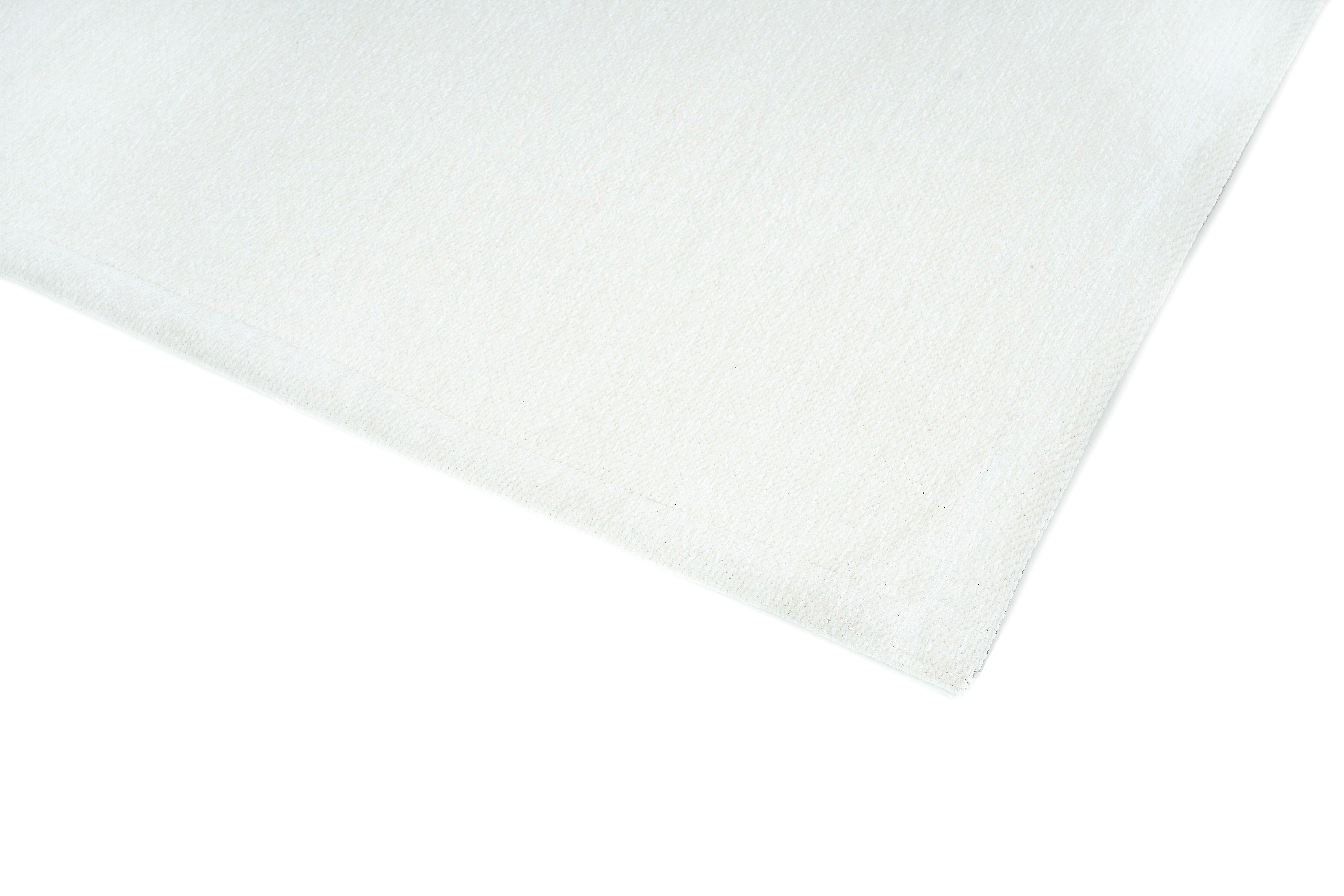 Moderner Teppich BASIC WHITE - Waschbarer Teppich