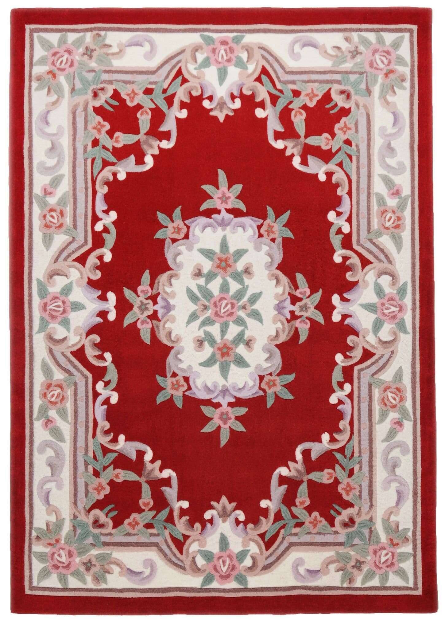 Ming_501_200red_300731_1 Ming Aubusson Teppich China Design Theko