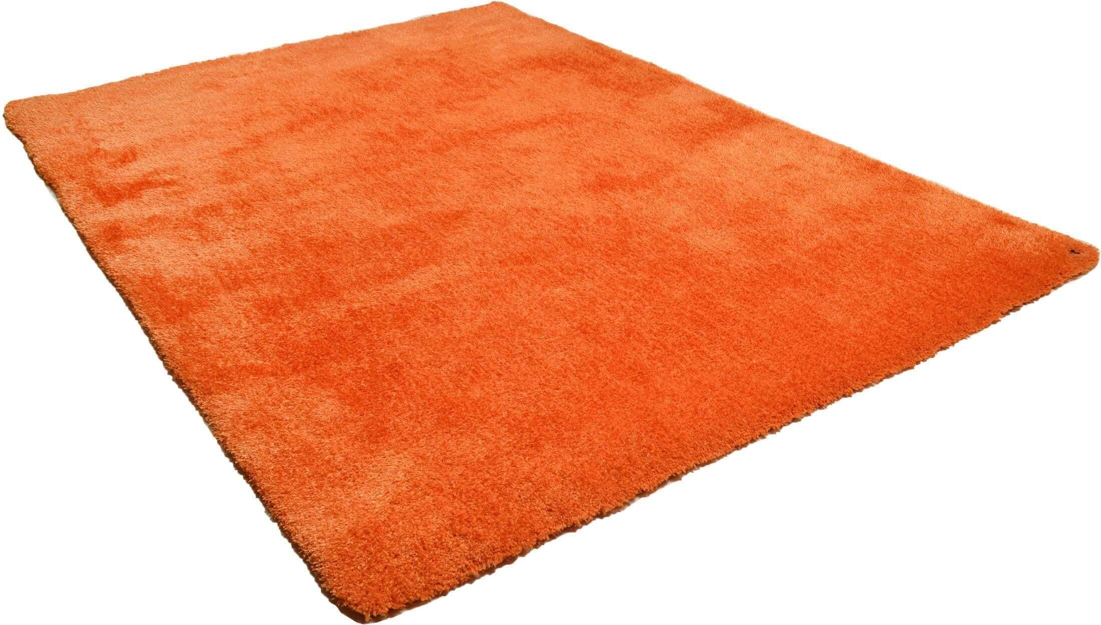 soft_uni_400orange_230073_2 Soft uni orange Kuschelteppich Teppich Uni