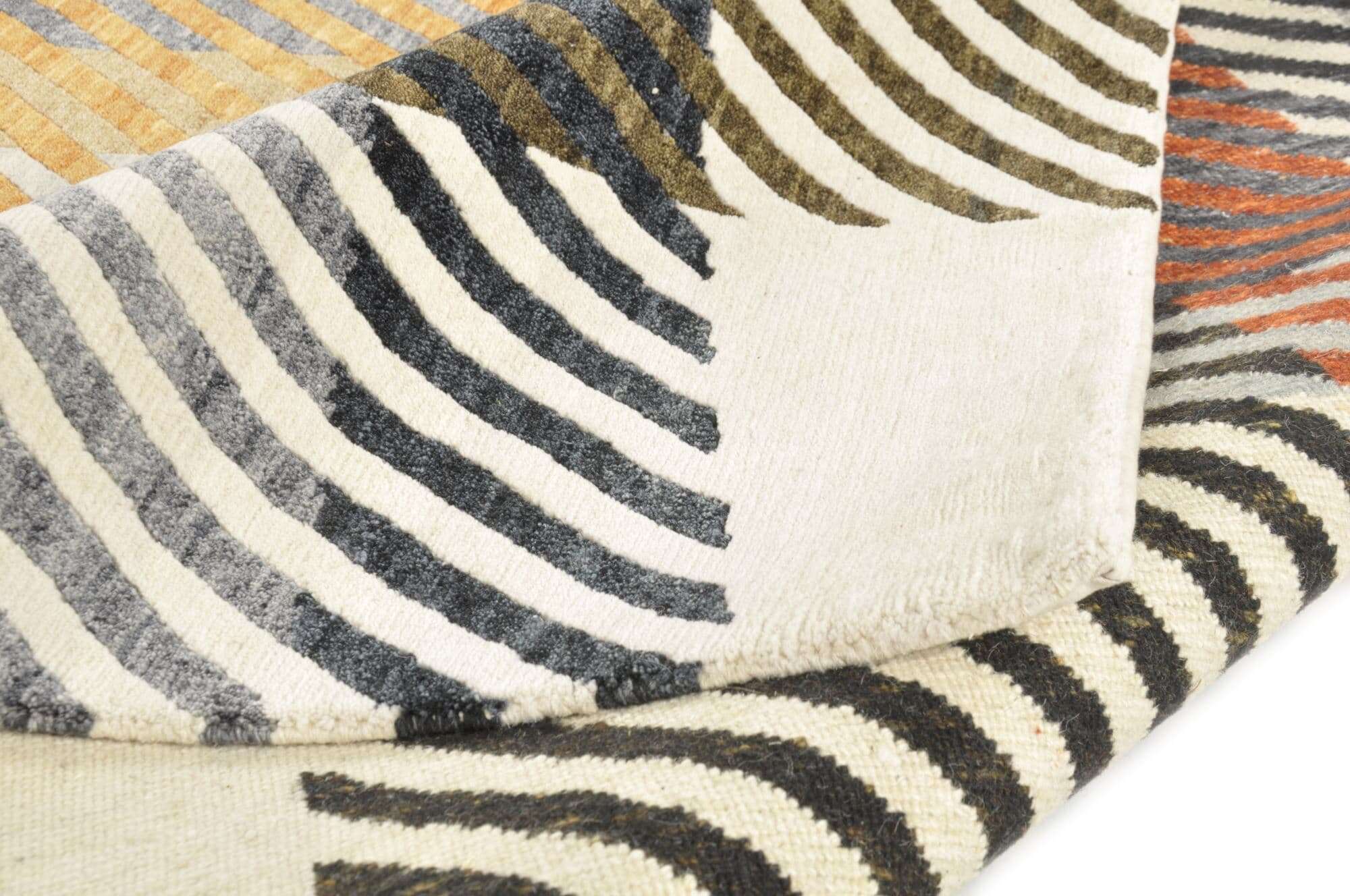 Design-Teppich Nepal Sweet Feet Tibetwolle - 172x242 cm