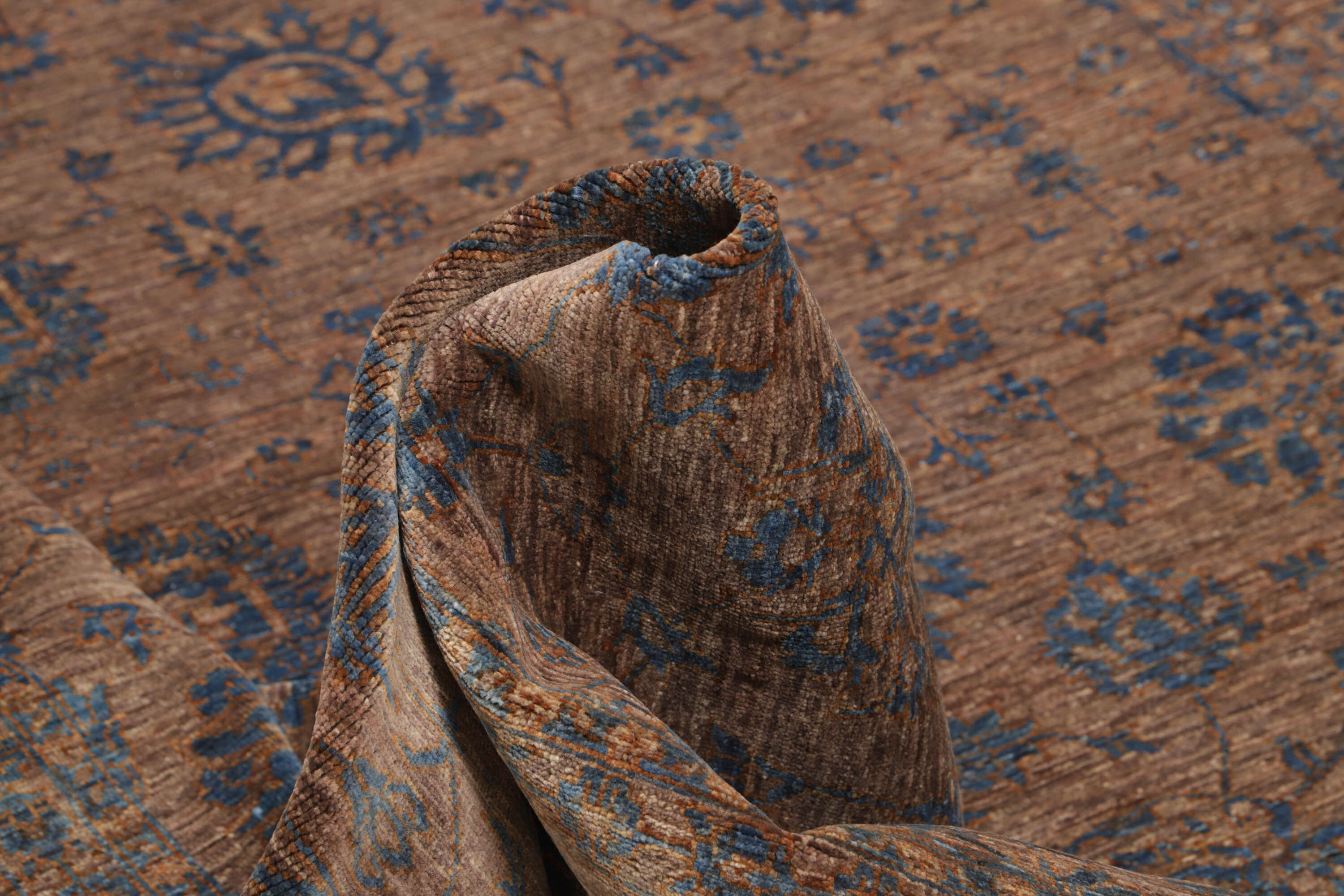 Ziegler Teppich 246x331 cm Orientteppich braun Handgeknüpft Wolle