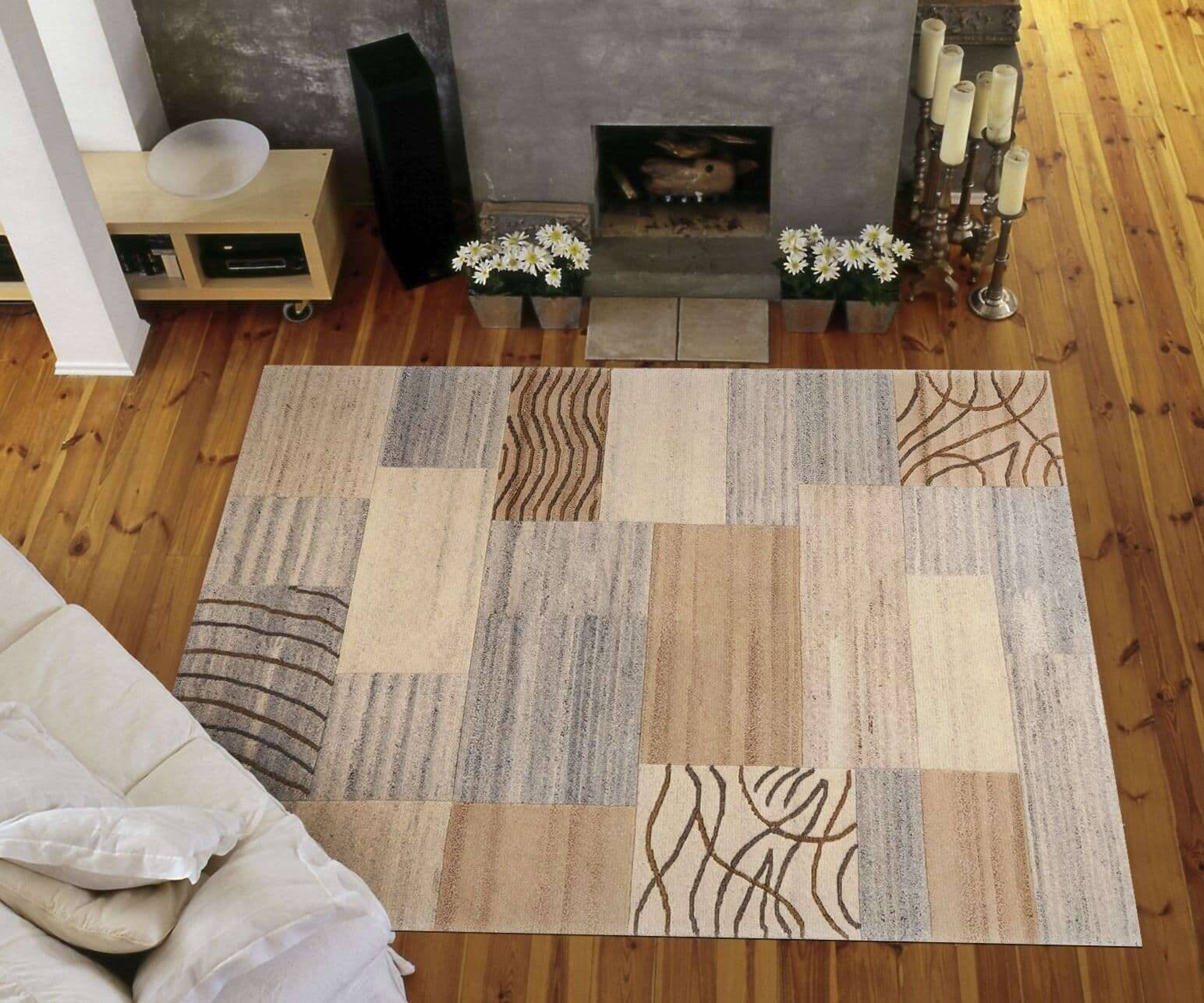 Nakarta_4028121naturalgrey_milieu Teppich Nakarta Design 4028 Theko