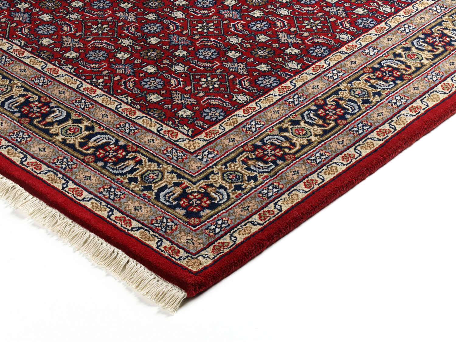 1151-915-3AUe5dd56JNycv Orientteppich Handgeknüpft Himla Herati Teppich Natur Schurwolle