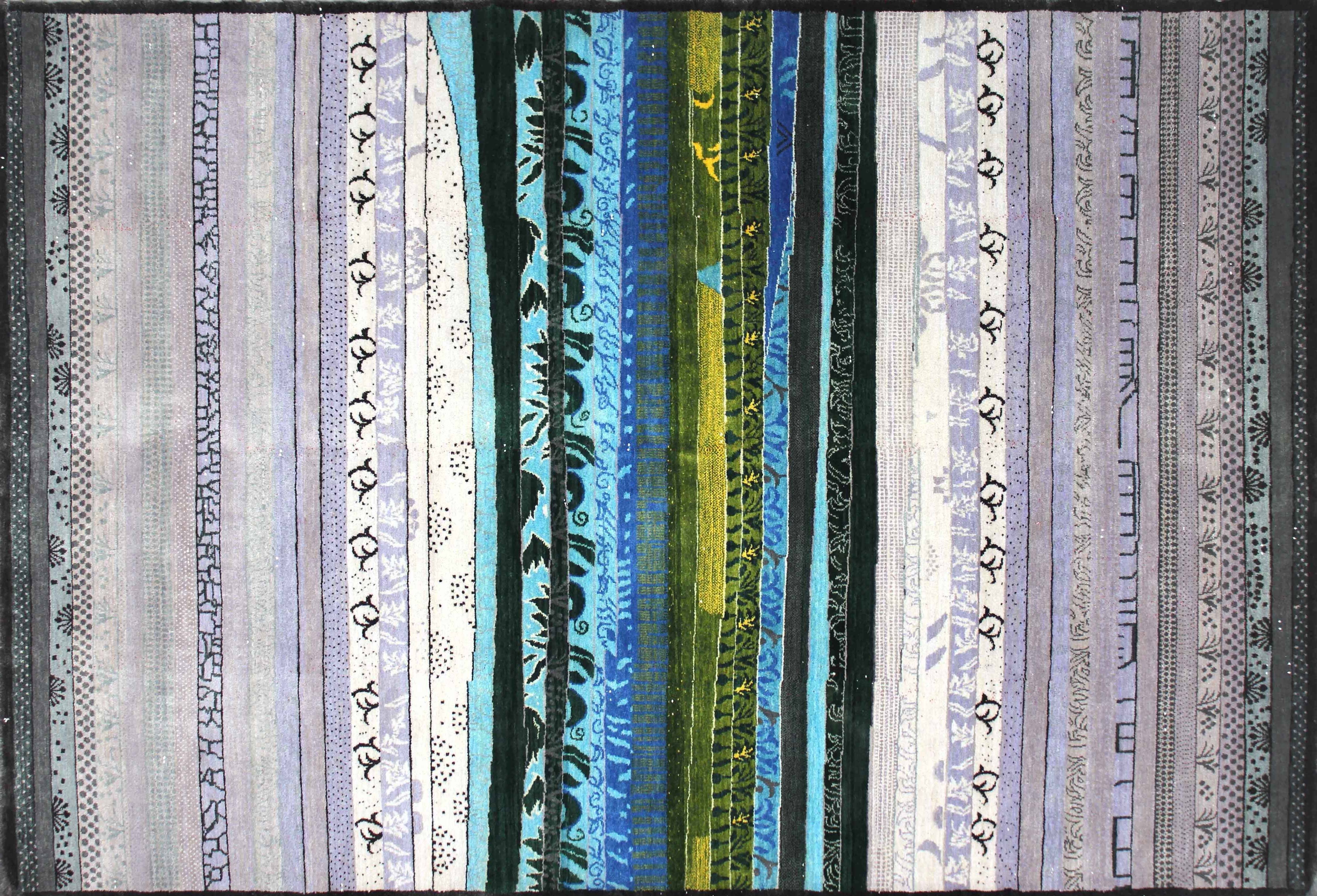 Wunschmaß Teppich Lomato deluxe Handgeknüpft Designteppich