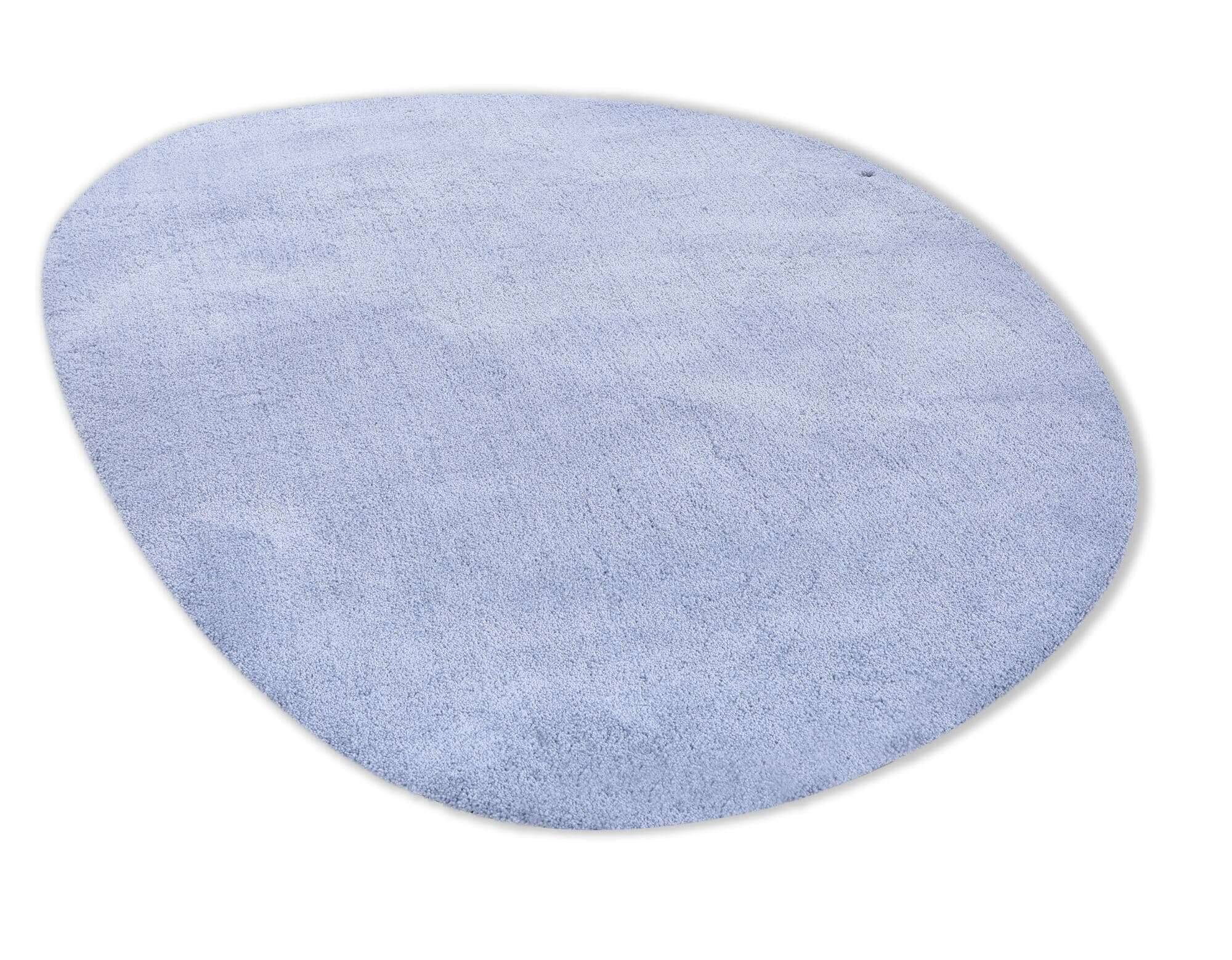Cozy_uni_pebble_707lightblue_426135_2 Tom Tailor COZY PEBBLE UNI Teppich Formteppich