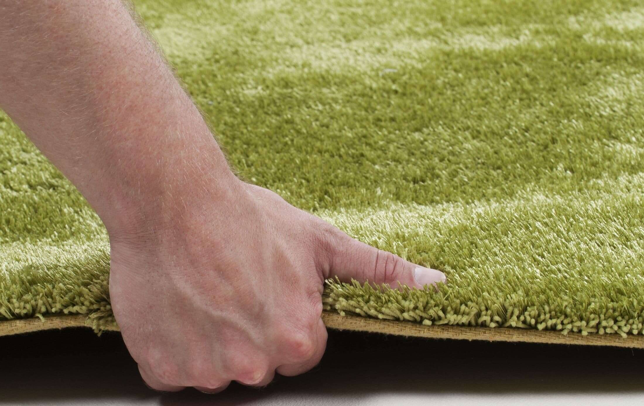 Alessia_Uni_300green_408038_5 Teppich uni Alessia Shaggy Kuschelteppich
