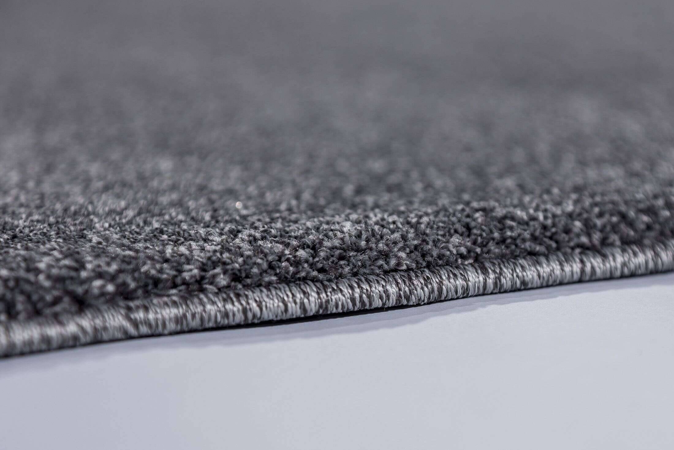 6307_190_040_Pure_Kante SCHÖNER WOHNEN Teppich Pure 6307-190 Kuschelteppich Hochflor