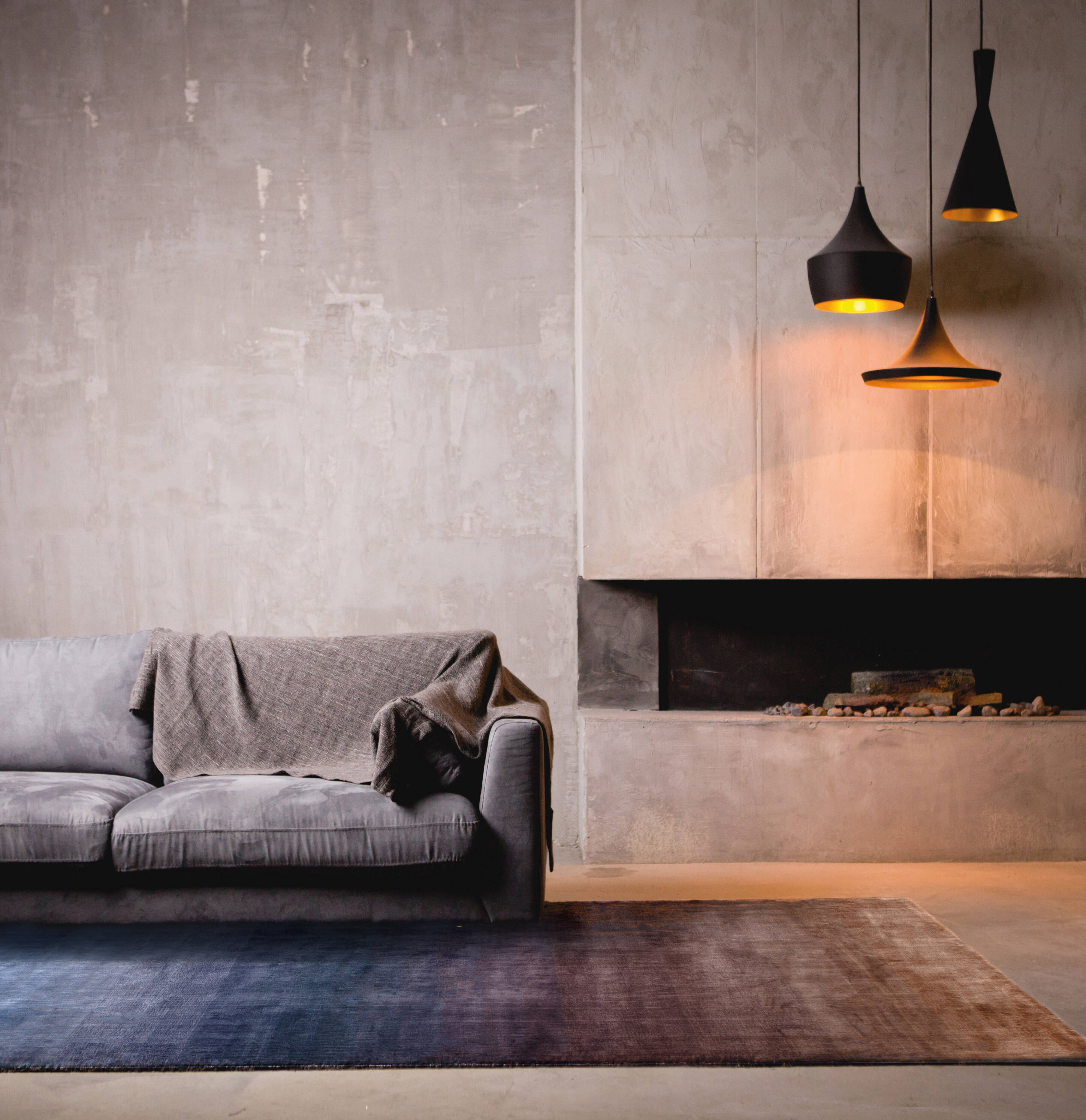 Design Teppich Sunset Copper Farbverlauf 160x230cm Design Teppich Sunset Copper Farbverlauf 160x230cm