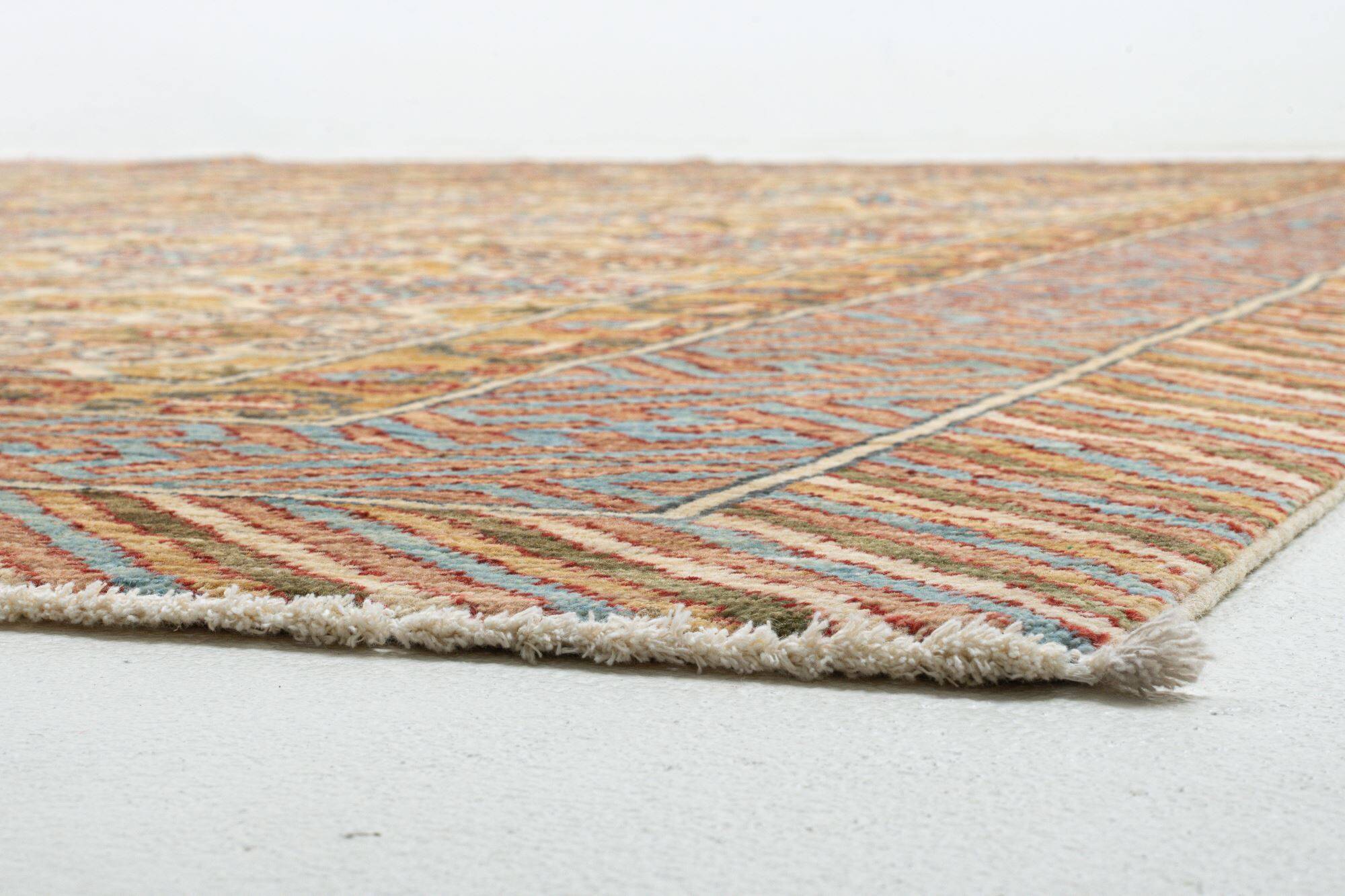 Teppich Wolle 245x297 cm Kandashah Handgeknüpft Teppich Wolle 245x297 cm Kandashah Handgeknüpft