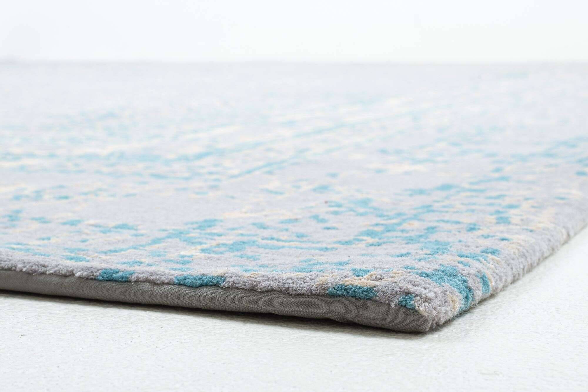 jabusilk60_cx3259_706lightblue_405012_19 Nepal Teppich Jabu Silk 60 Wolle Seide Design 251x303cm