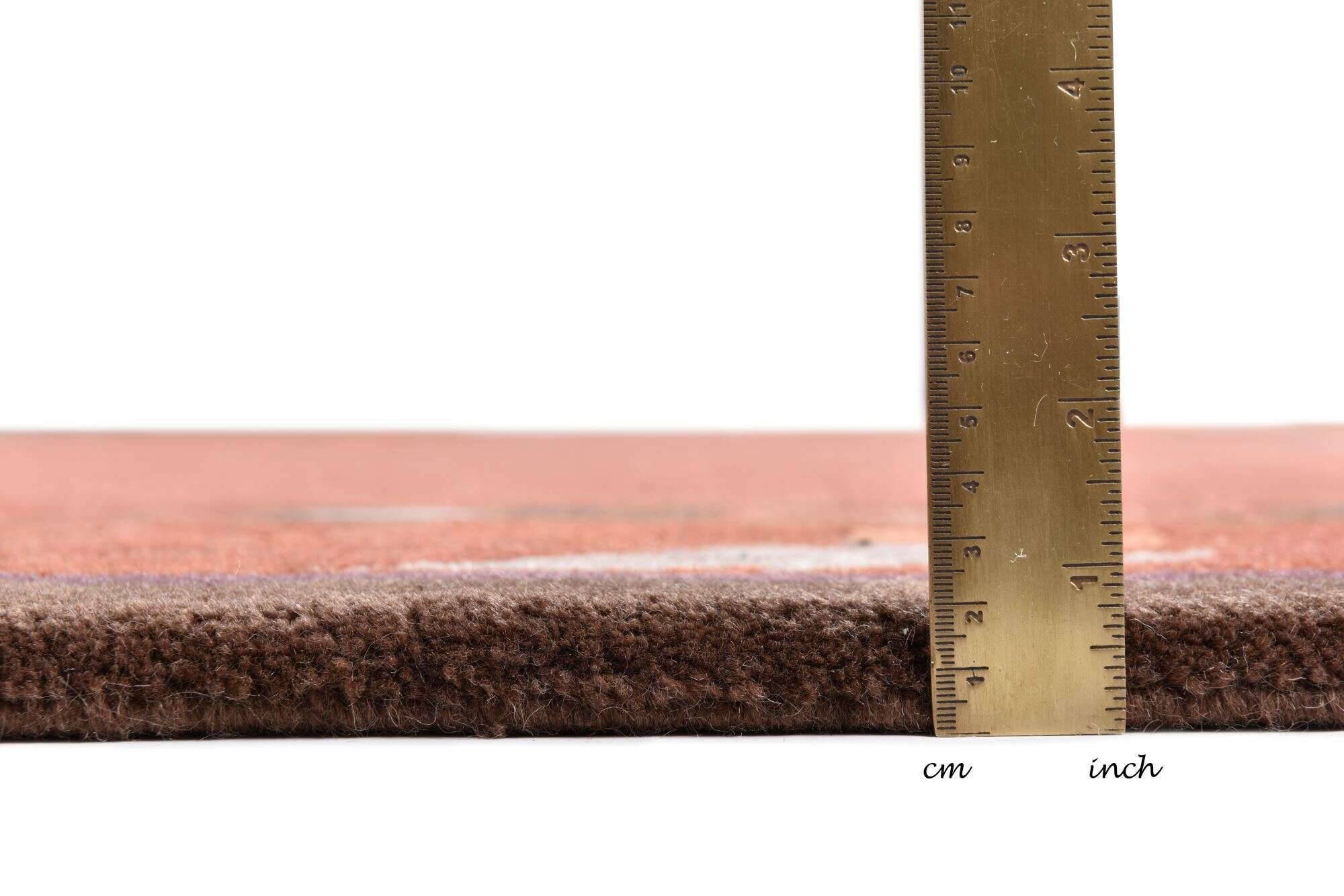 gurkhaseta_mk85_210redmulti_110603_5 Tibet Teppich Nepal Gurkha Seta im Wunschmaß