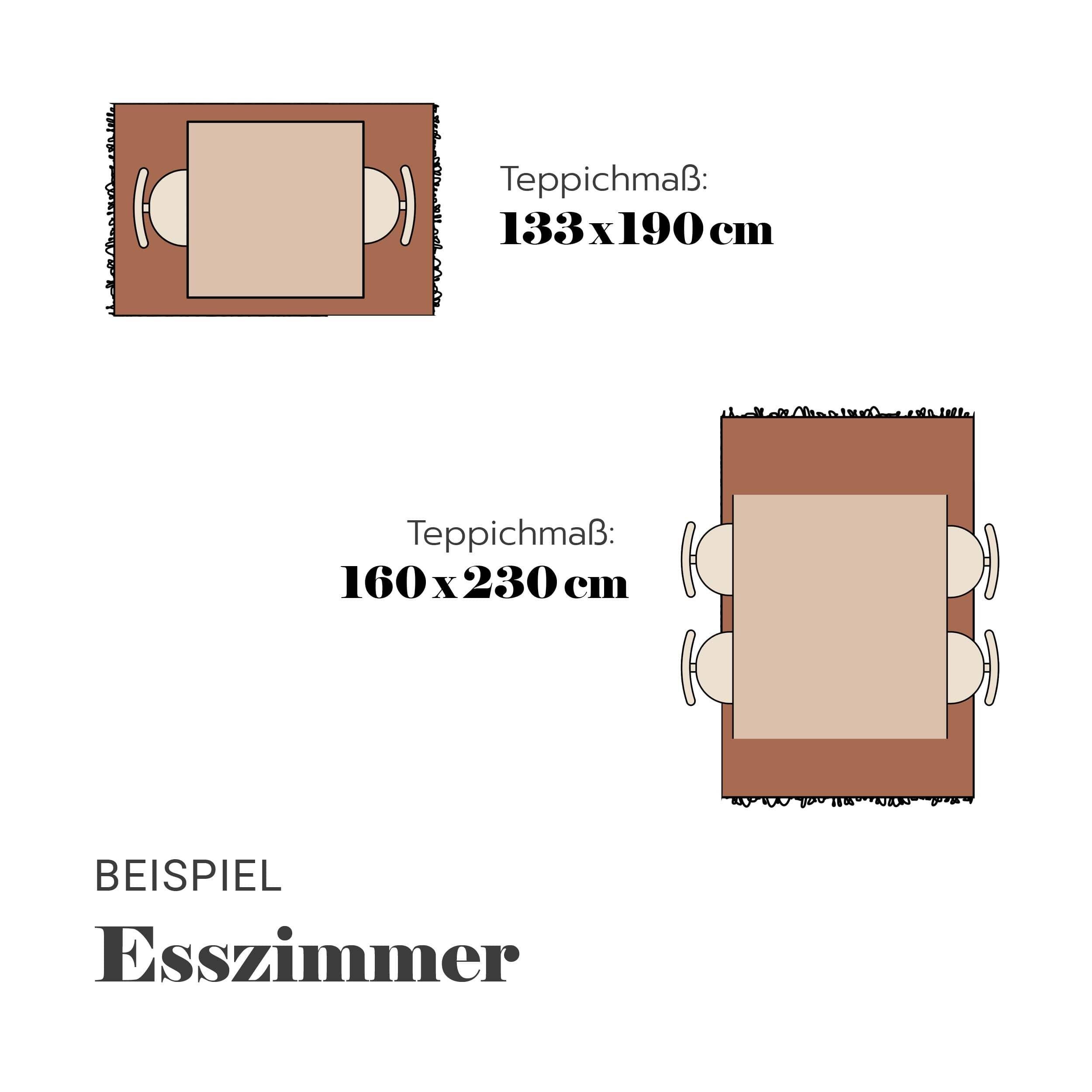 Vintageteppich Jules D.252 C. 043 Striche grau-beige