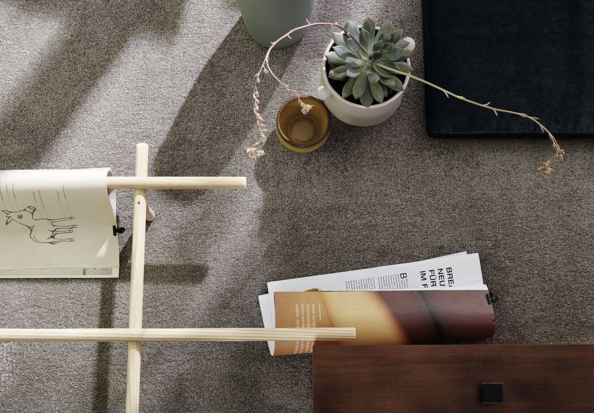 Sanfter Flor mit dezenter Changierung