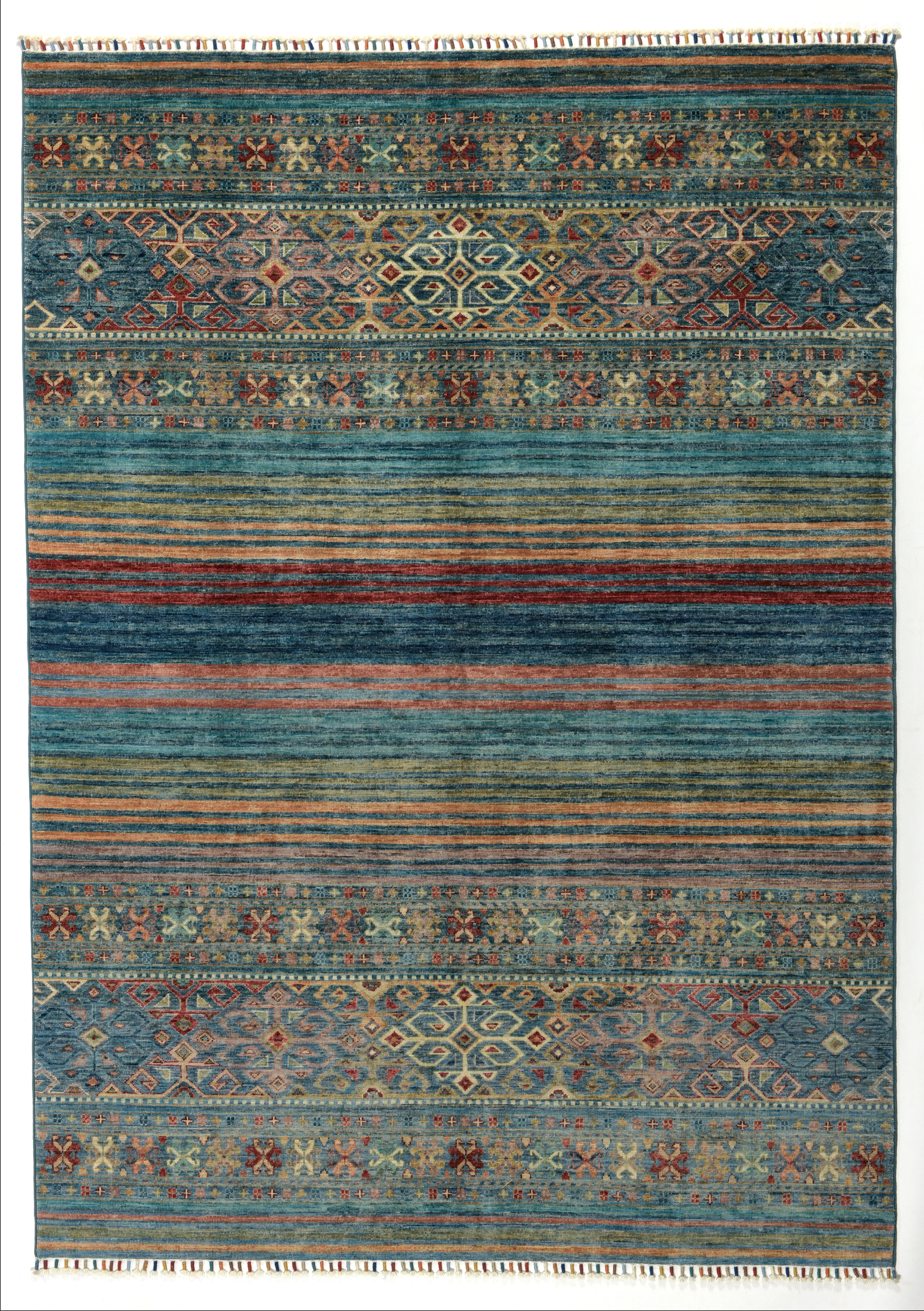 Smaragd Orientteppich Handgeknüpft 169x236 cm Schurwolle Smaragd Orientteppich Handgeknüpft 169x236 cm Schurwolle