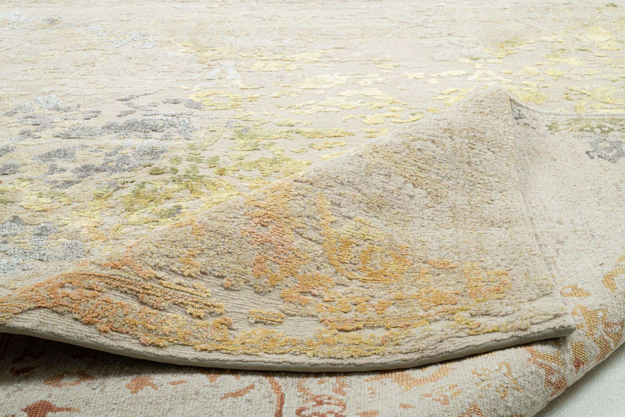 Nepal Teppich Jabu Silk 30 Wolle Seide im Wunschmaß