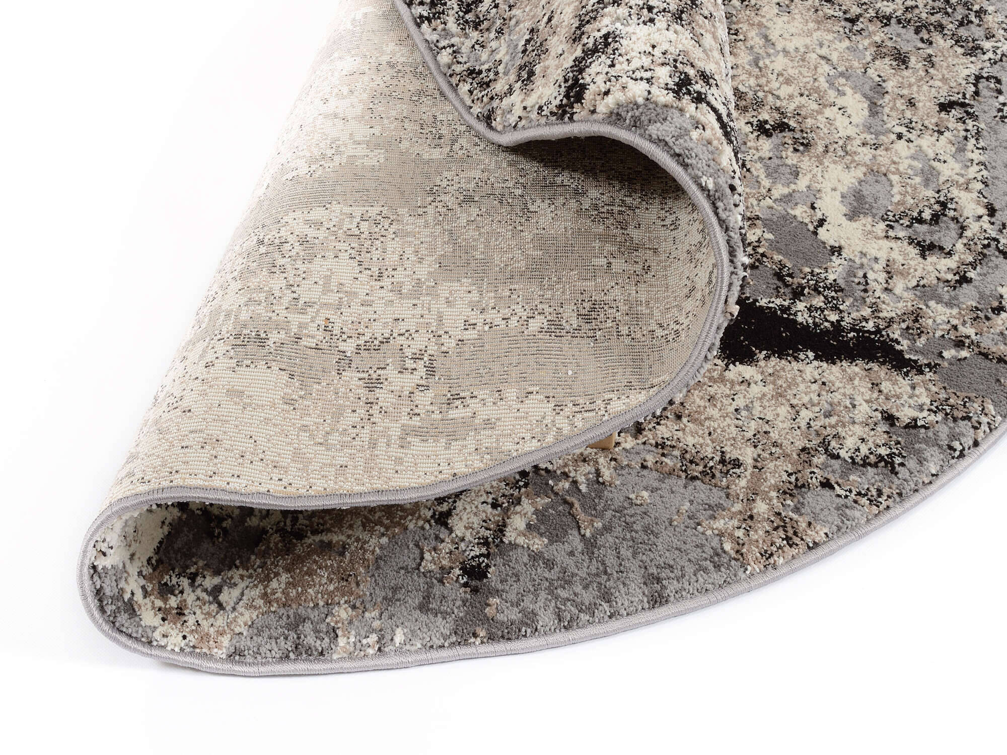 JUW01-894-24 Juwel Liray OCI Teppich in rund Modern Vintage Teppich