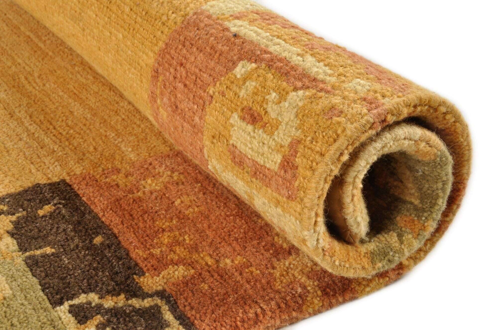 TalongaSilk_RSK629_455terramulti_401829_11 Talonga Silk Nepal Teppich RSK629-B5 im Wunschmaß