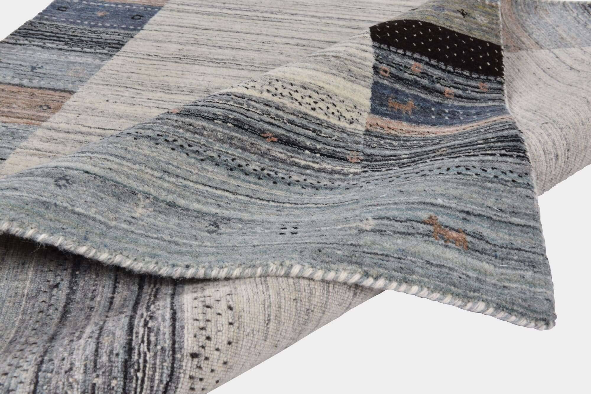 nebraska_2828_800multi_419184_9 Design Teppich Nebraska Design-2828 reine Wolle Theko