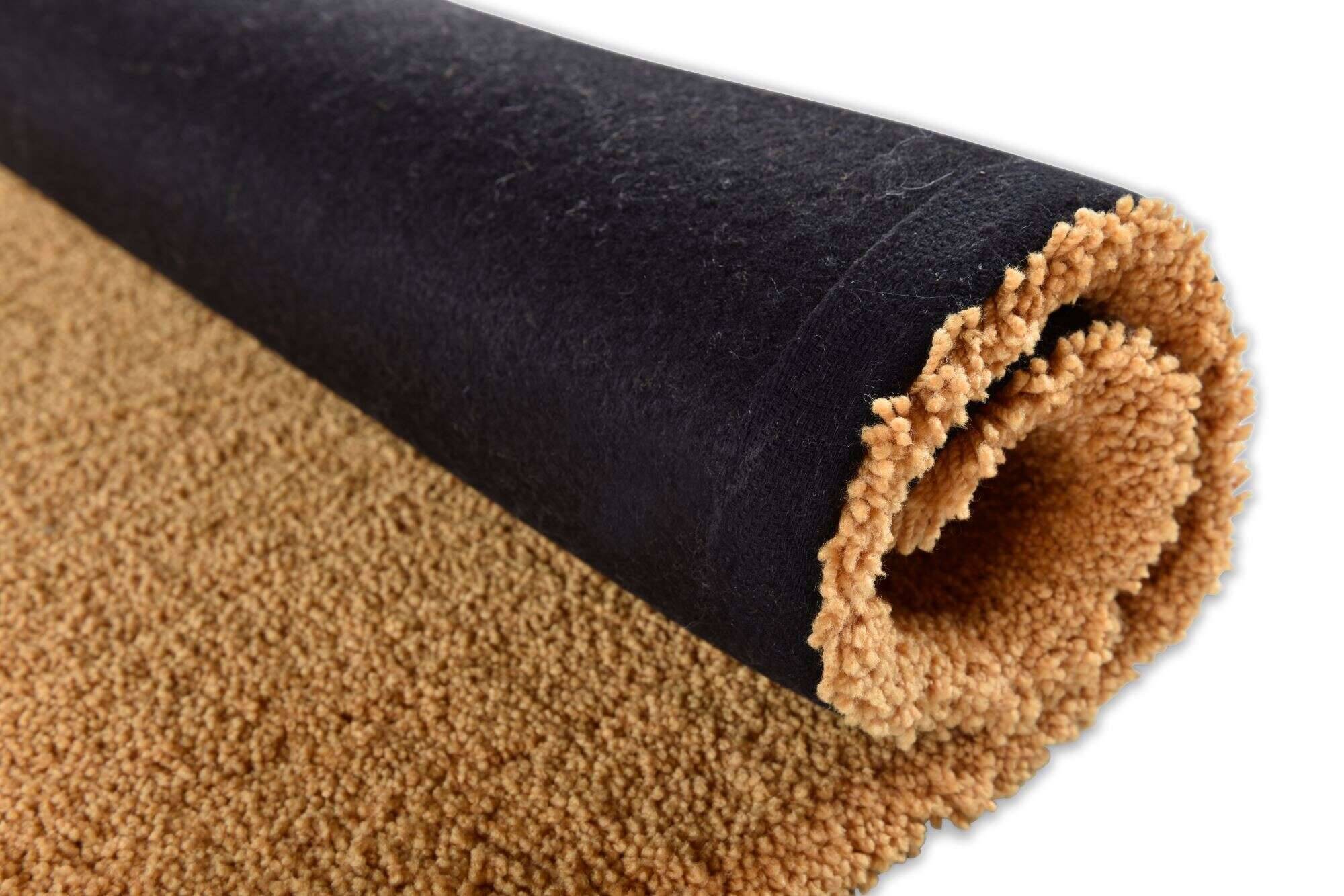 Cozy_uni_870gold_426166_11 Tom Tailor COZY PEBBLE UNI Teppich Formteppich