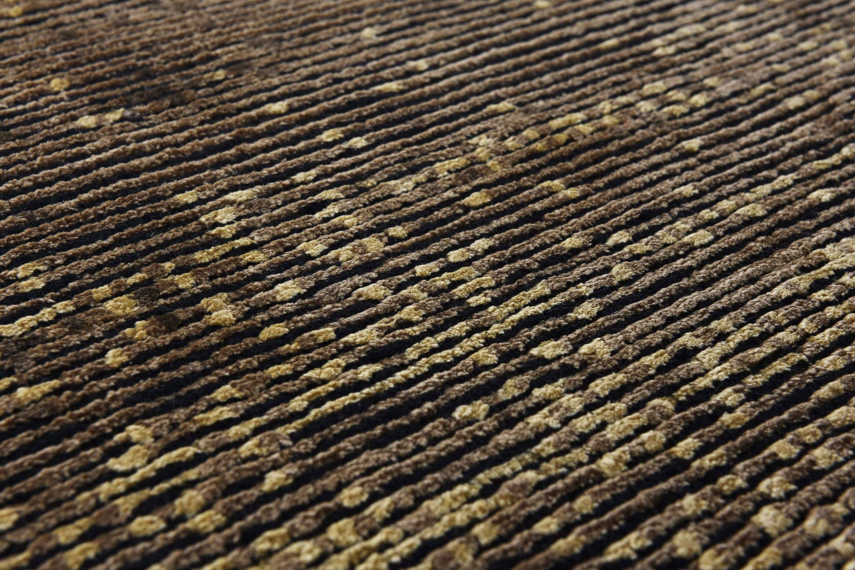 RibEyeSilk60_C750_875goldmulti_3 Rib Eye Silk 60 Design C750 Nepal Teppich Handgeknüpft