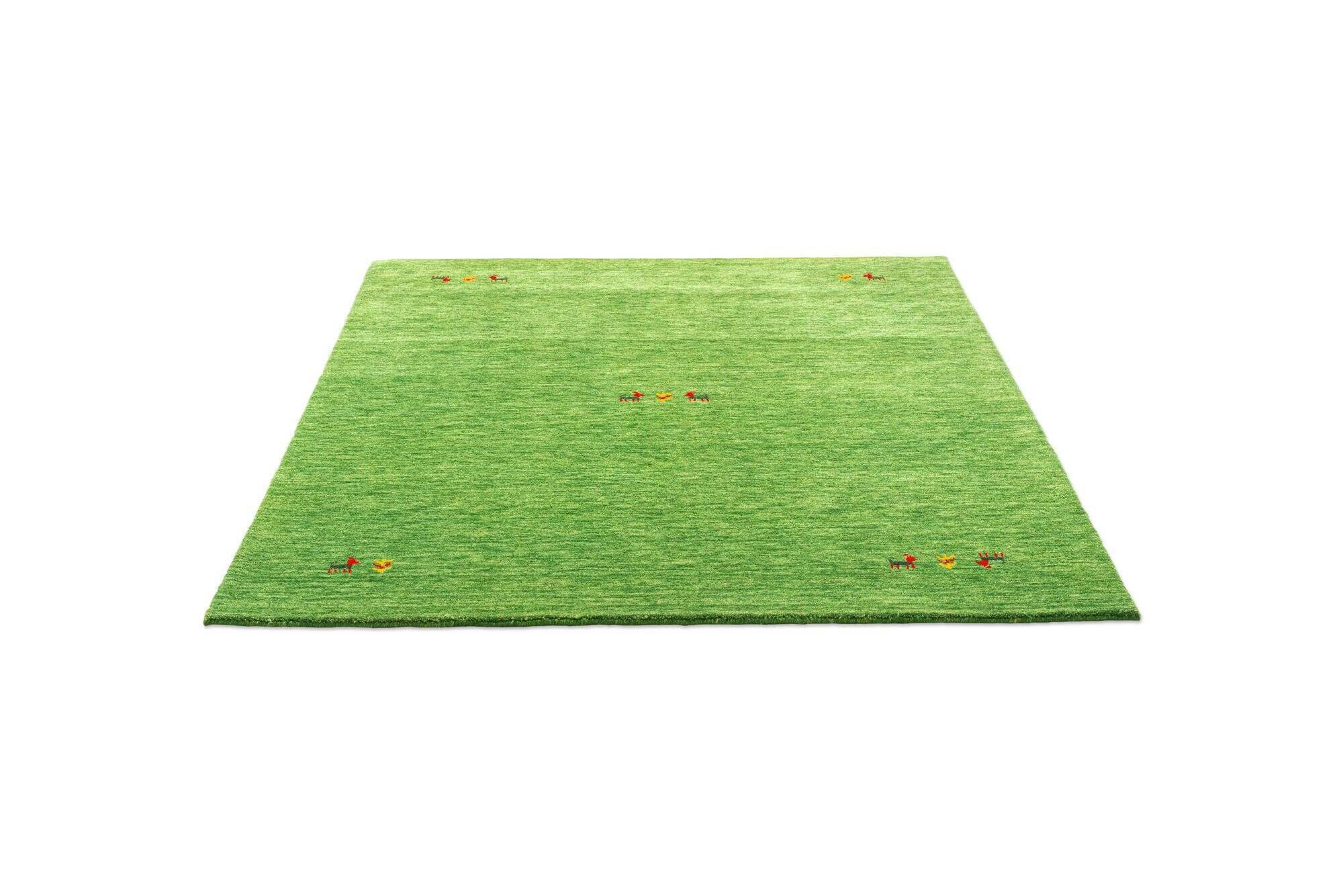 newyork_zo-206-17_300green_409093_22 Gabbeh Teppich Harmony 160x230 cm