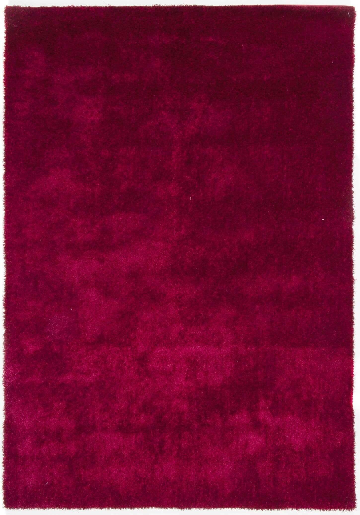 Alessia_Uni_200red_408038_1 Teppich uni Alessia Shaggy Kuschelteppich
