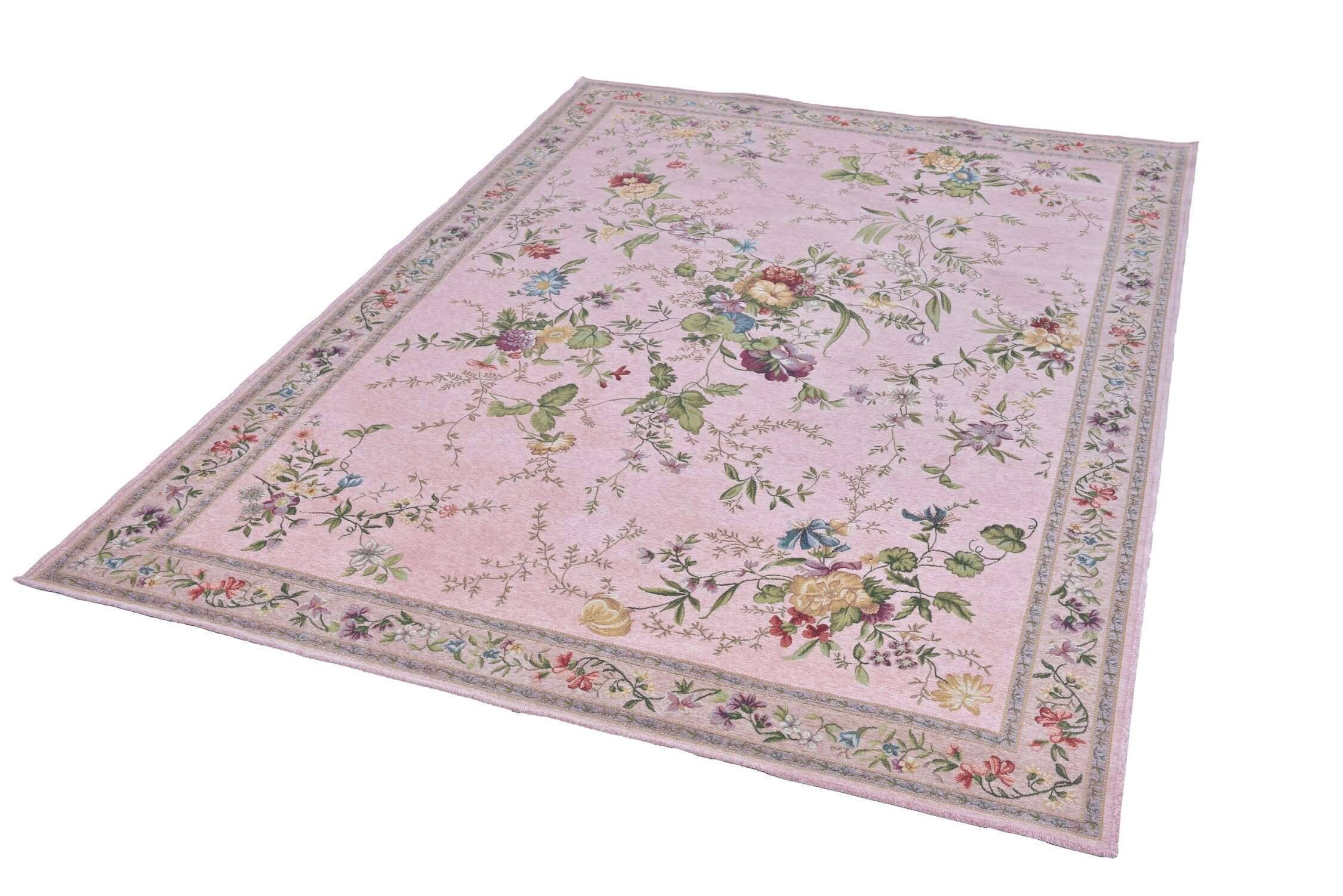 Flomi_Sagrini_250rose_419917_2 Flomi Sagrini Flachgewebe Blumendesign Teppich Modern