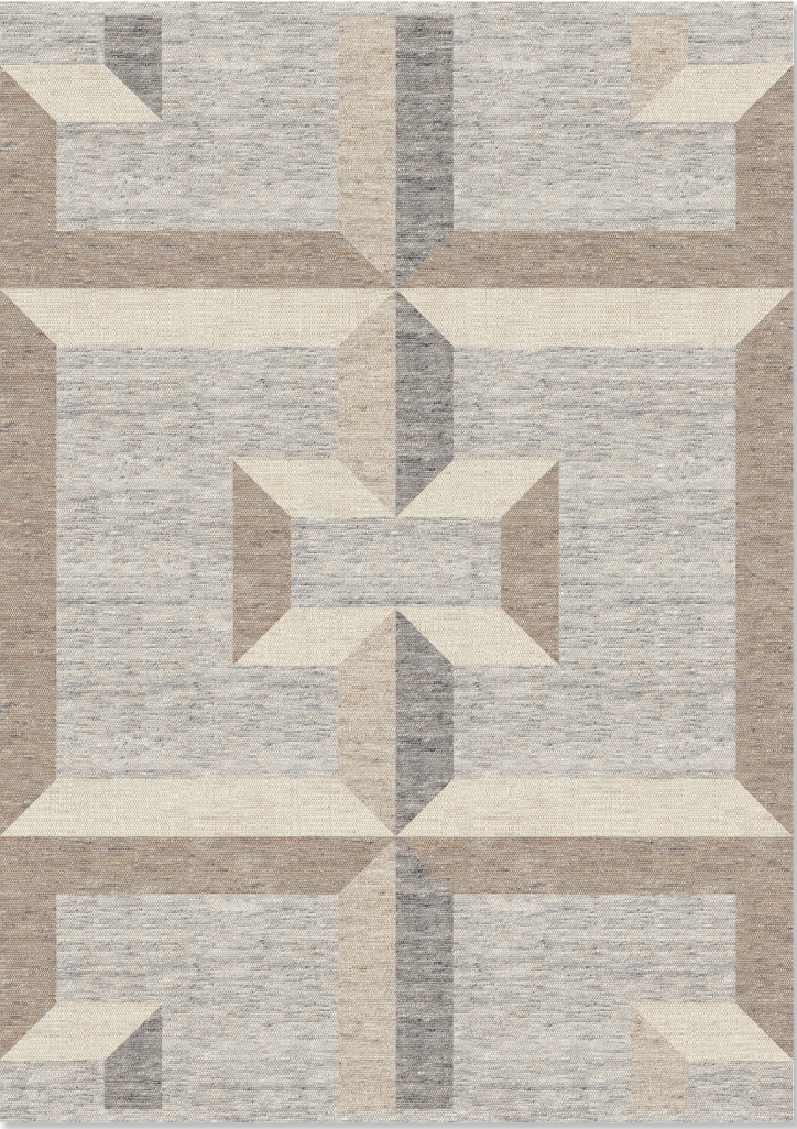 Paulig Teppich Woven Art Design 101-60 Handweb Teppich