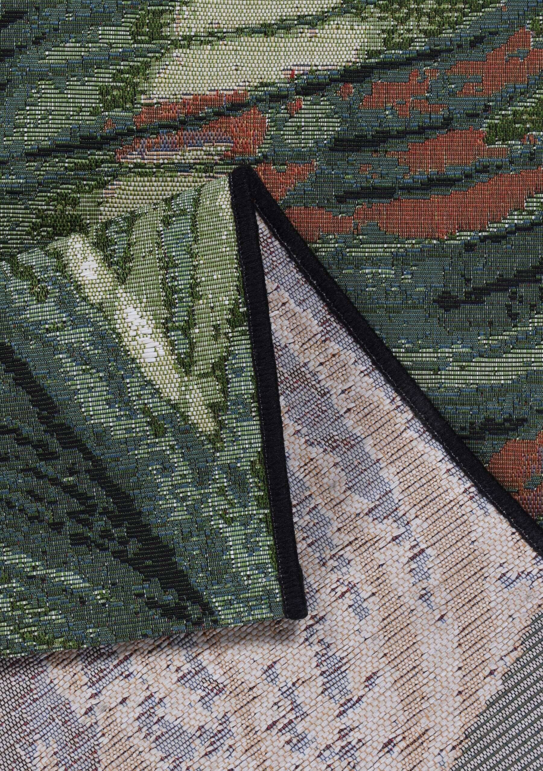 Garden_Leaf_green-ivory_9 Outdoor Teppich Garden Leaf 305 In- und Outdoor Teppich