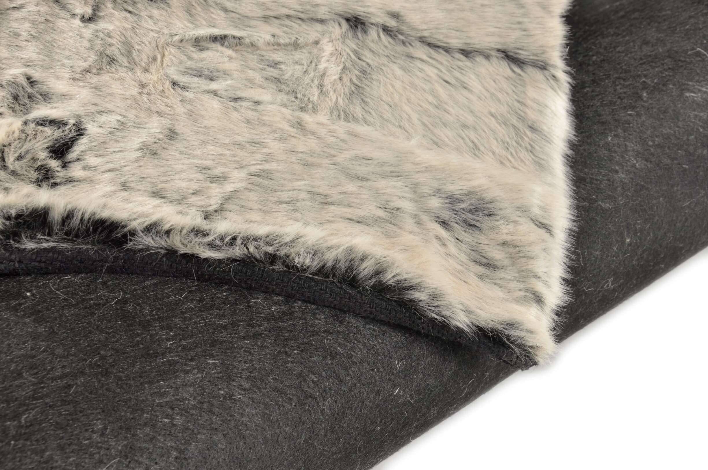 Furry_UNI_890platin_419872_9 Furry uni Hochflor Teppich Tom Tailor Kuschelteppich Einfarbig