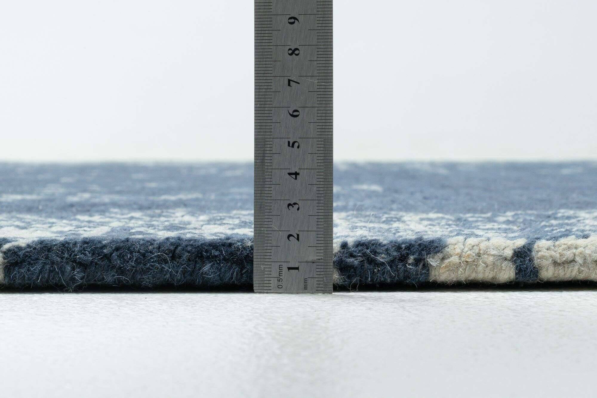 sangri_rs581_708darkblue_430407_5 Sangri Teppich Nepal Teppich im Wunschmaß