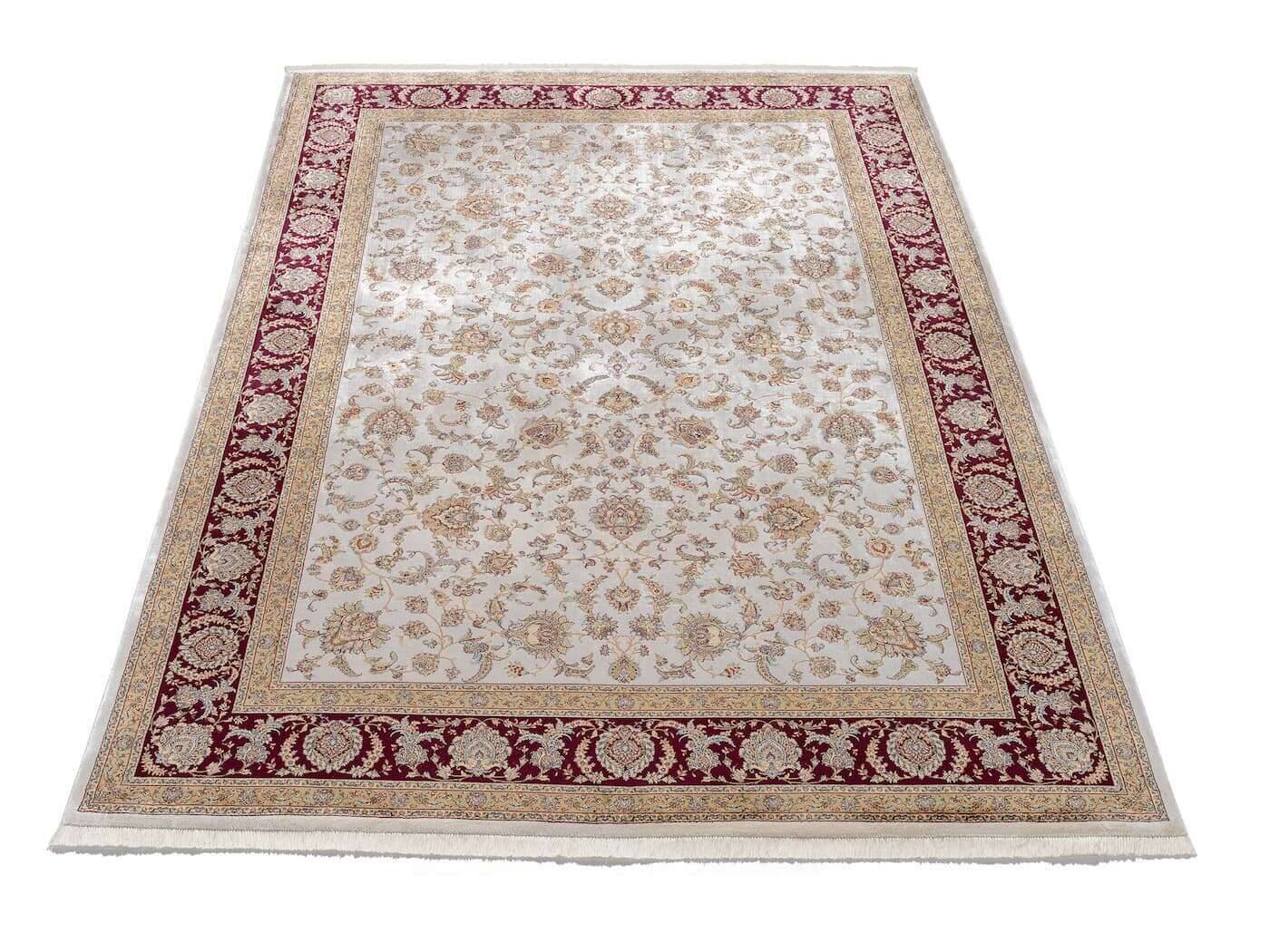 SL005-946-5rS3GSr8B5eSe8 OCI Silk Line Allover Teppich Orient Design mit Fransen