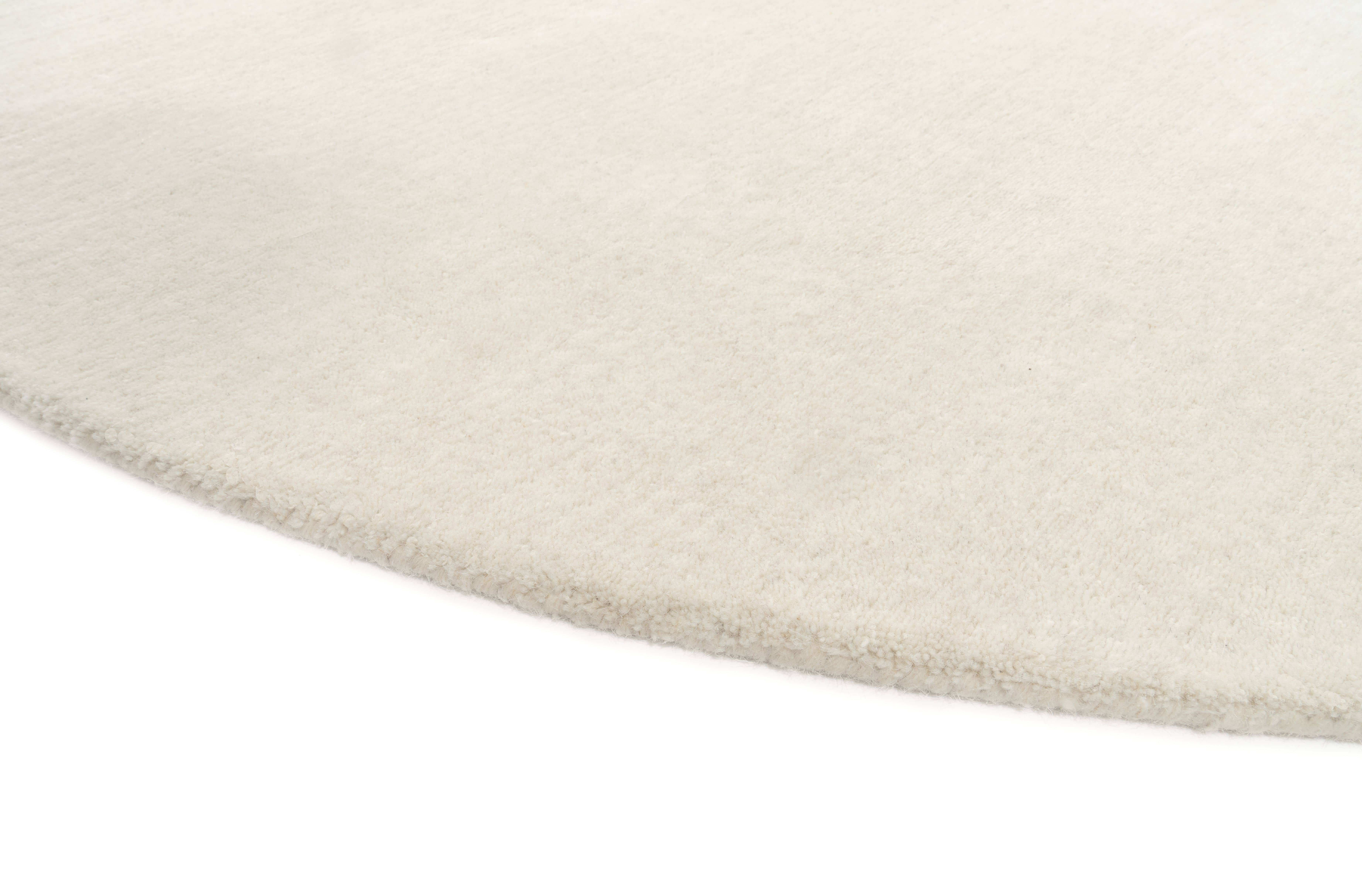 Moderner Teppich Rio Ivory Round